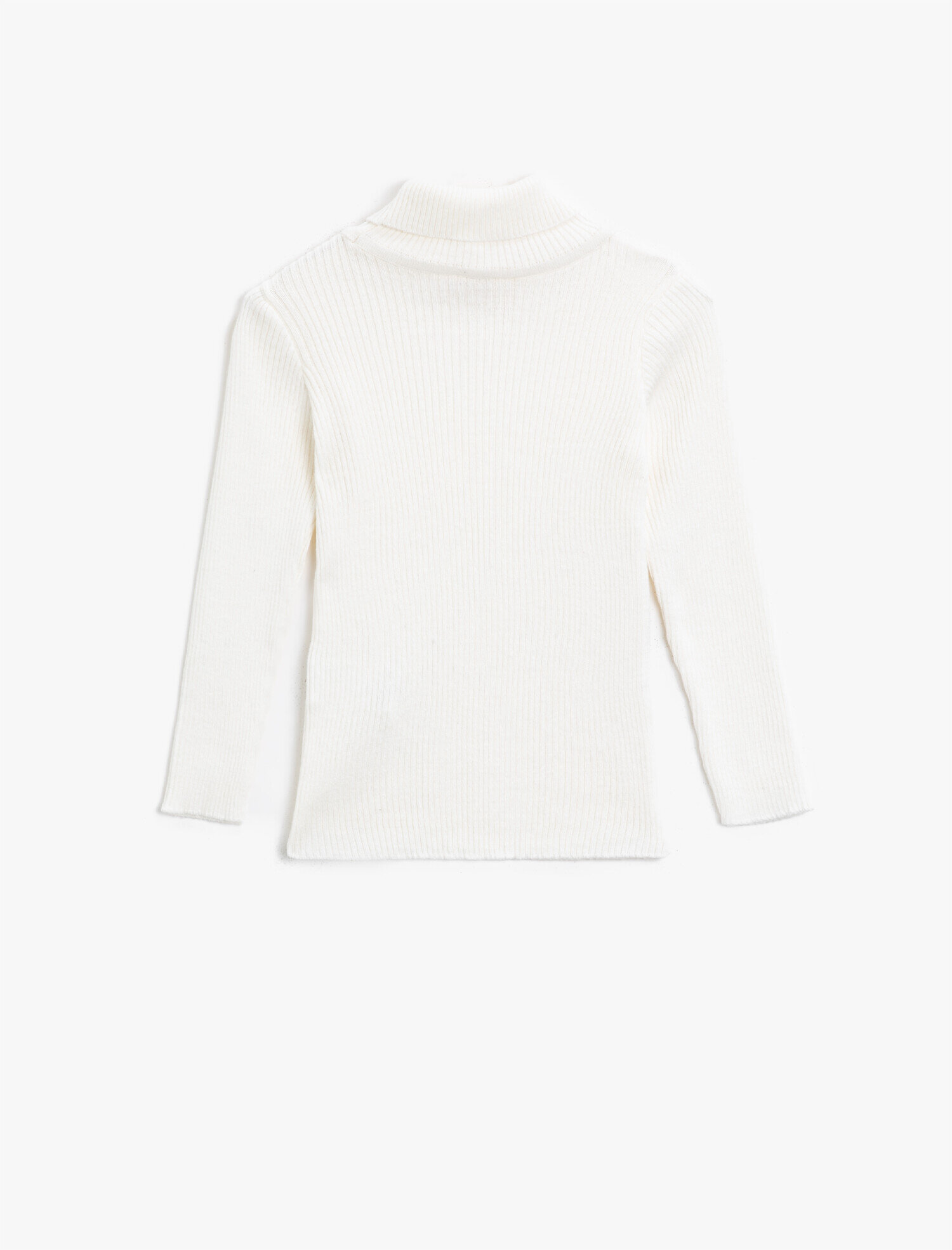  Kız Çocuk Boğazlı Pamuklu Kazak