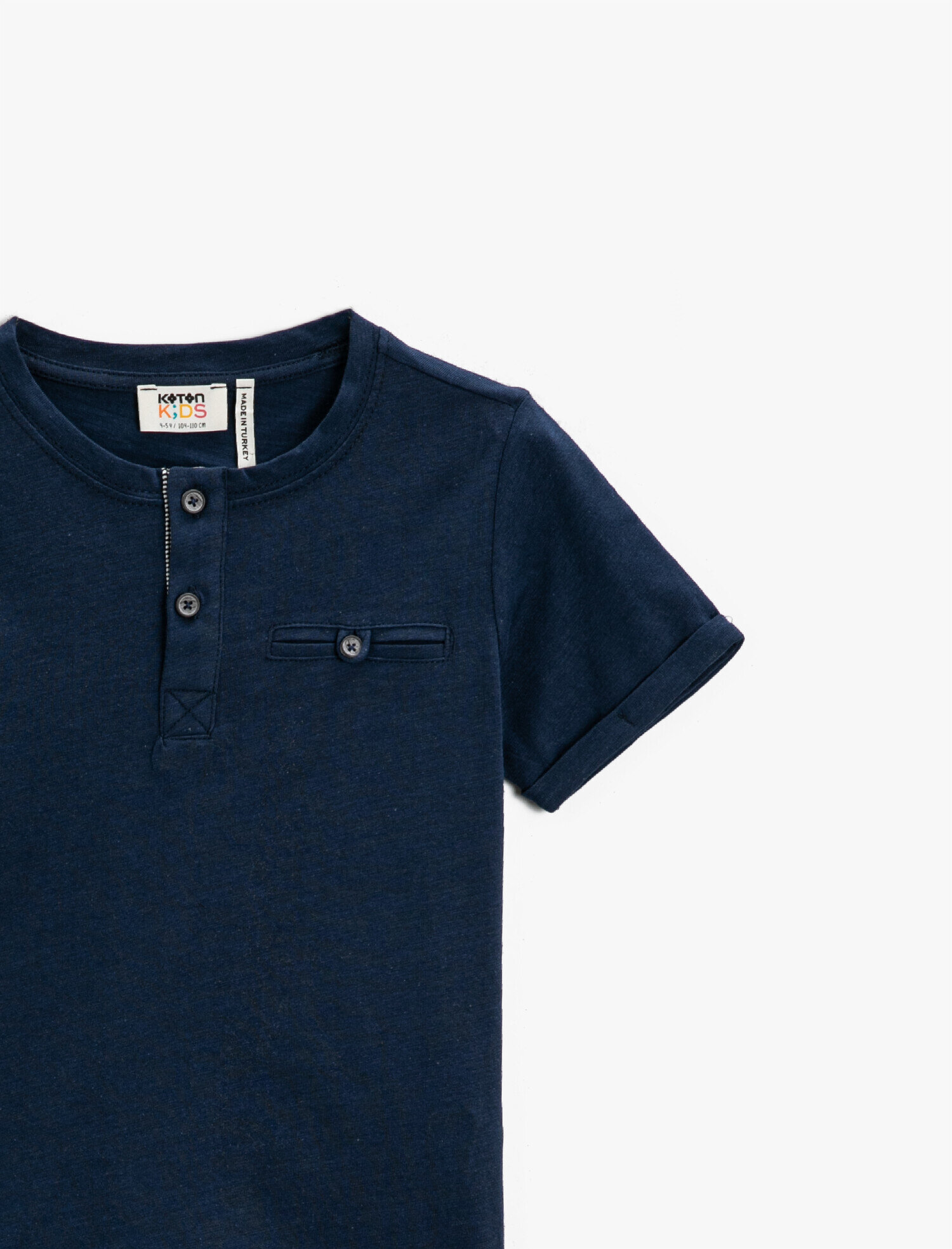  Erkek Çocuk Baskılı Tişört Kısa Kollu Bisiklet Yaka Pamuklu Cepli