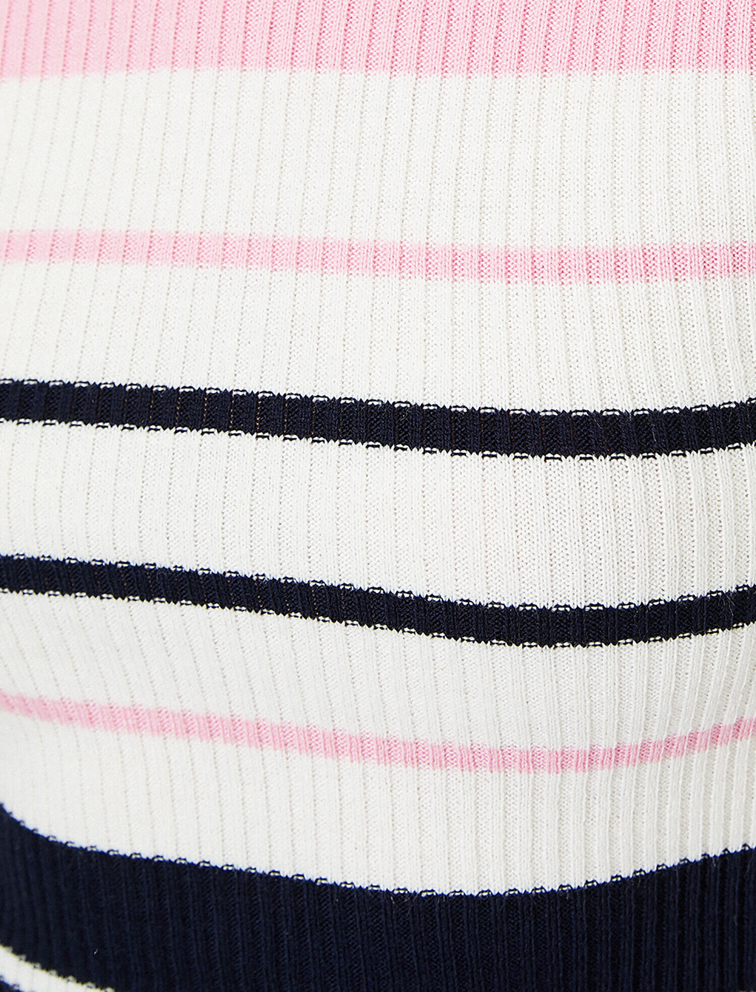   Çizgili Triko Kazak