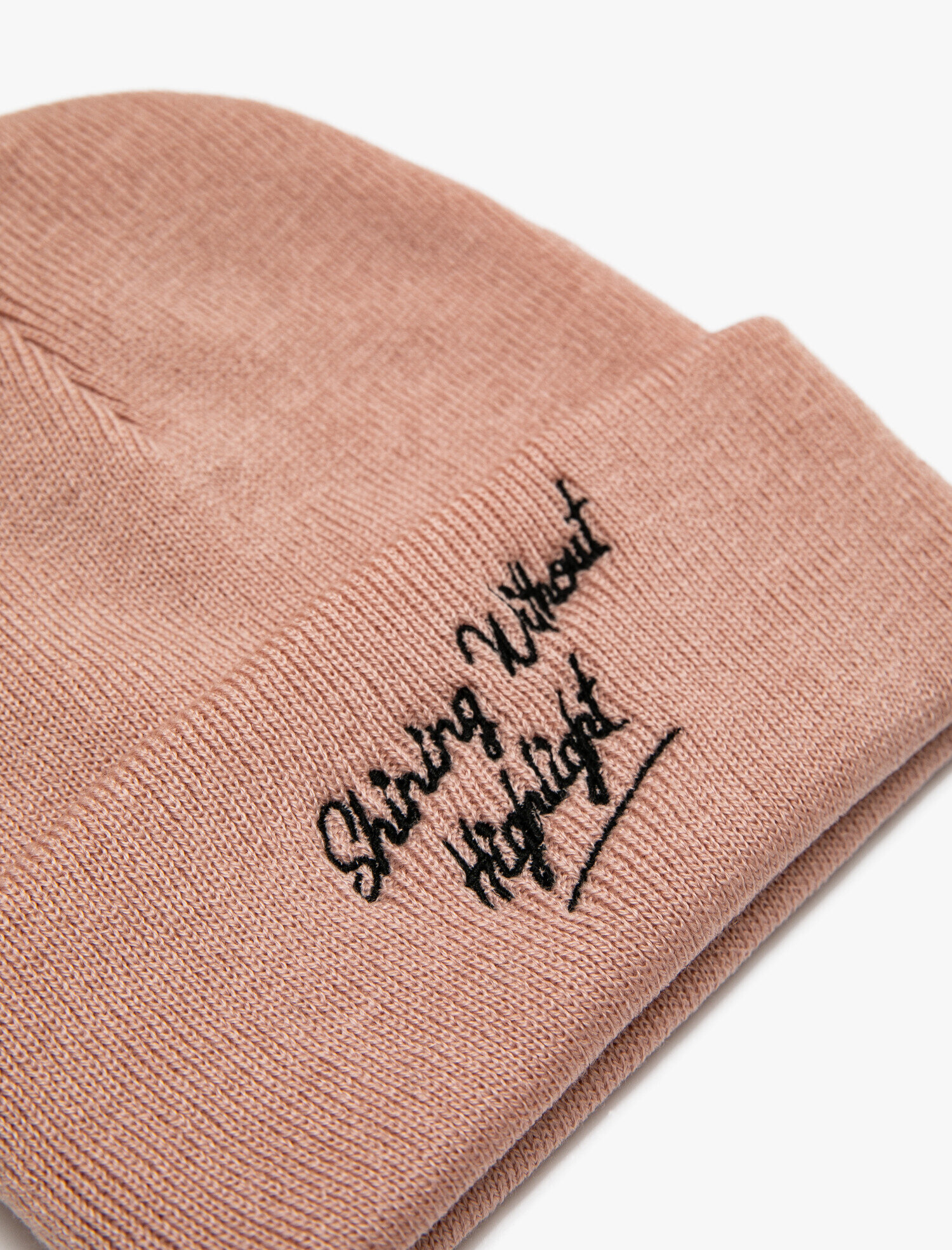  Kadın Slogan Detaylı Bere