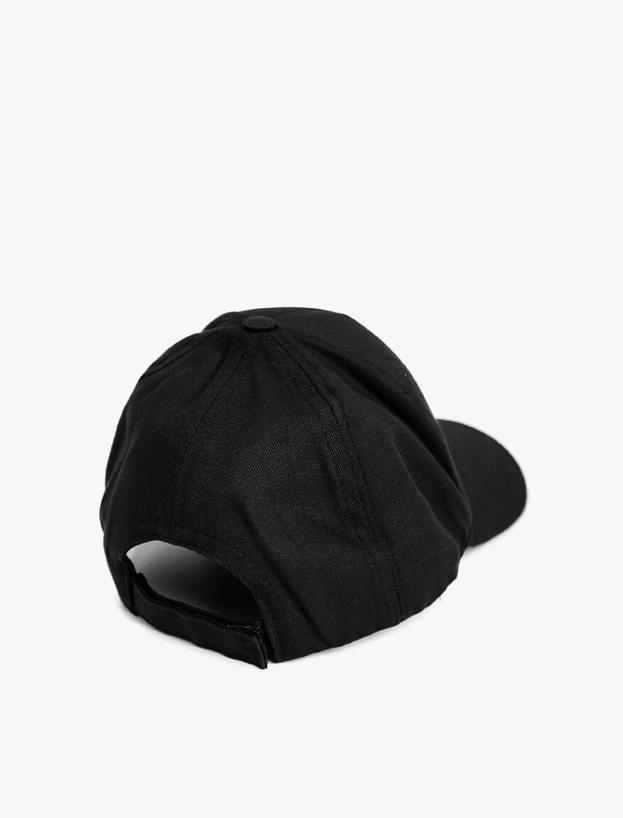  Kadın İşlemeli Pamuklu Cap Şapka