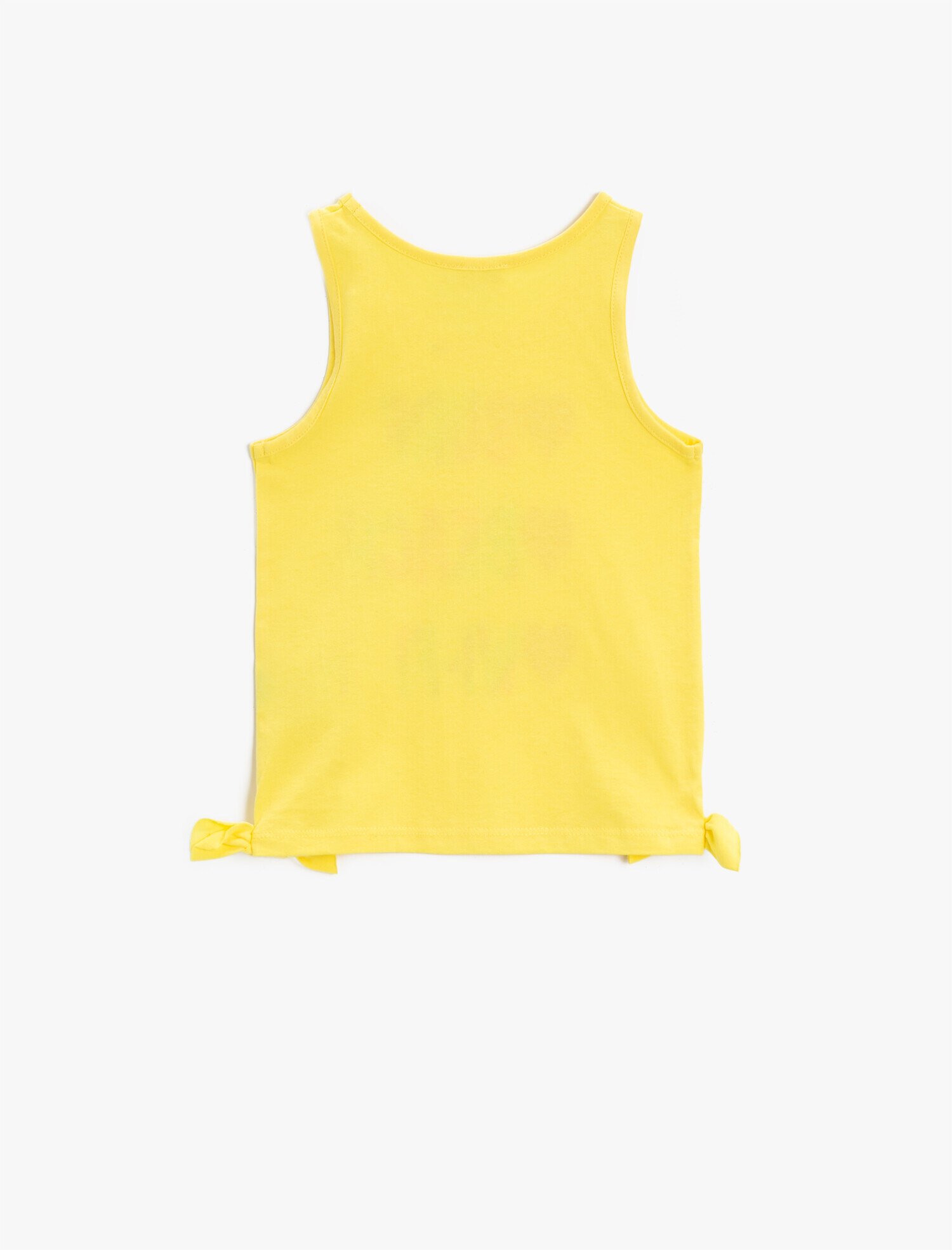  Kız Çocuk Yazılı Baskılı Atlet Pamuklu Bisiklet Yaka