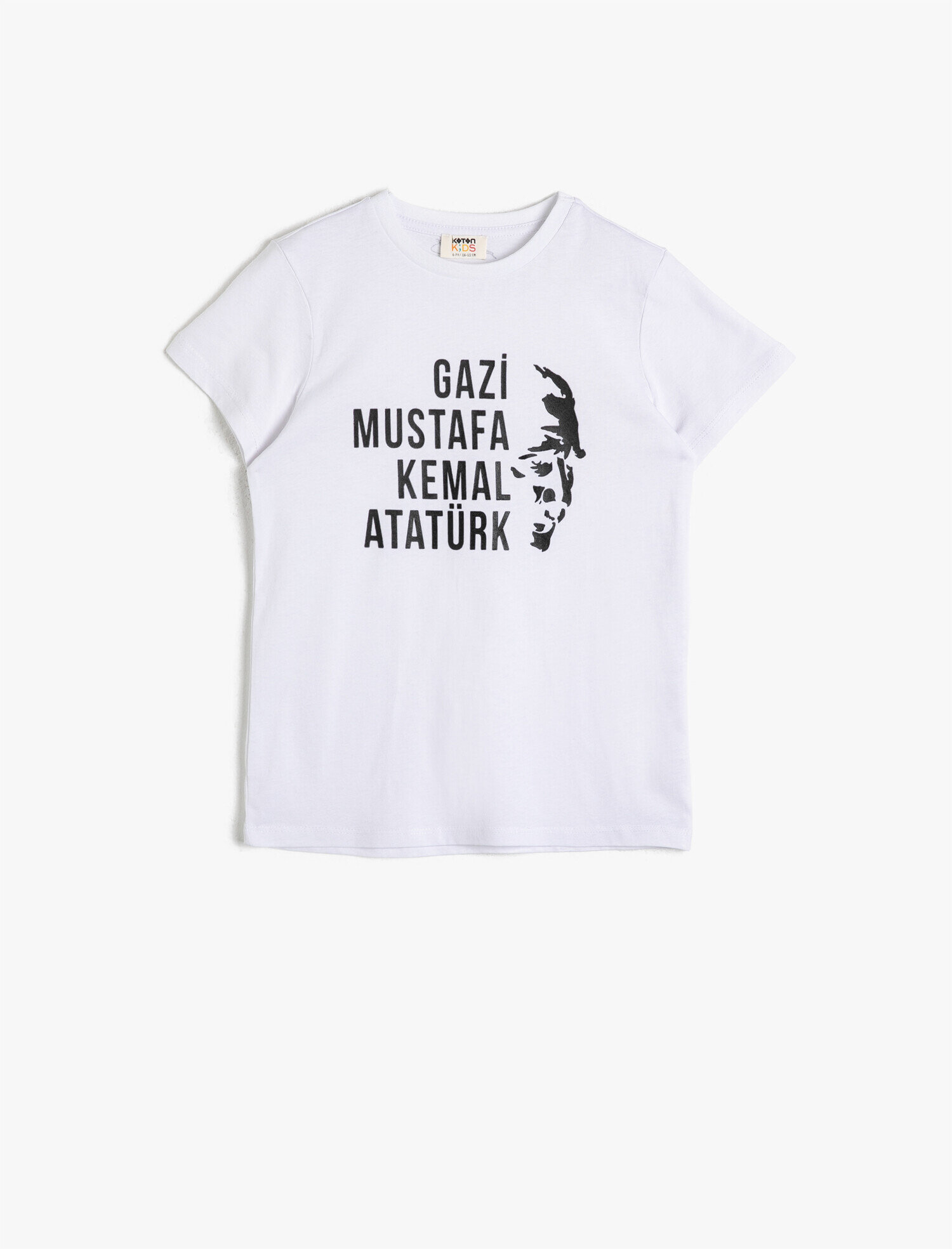 Erkek Çocuk Atatürk Baskılı Tişört