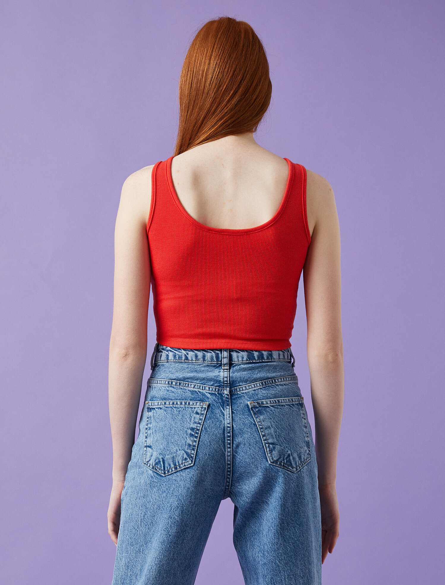   Crop Atlet Büzgülü