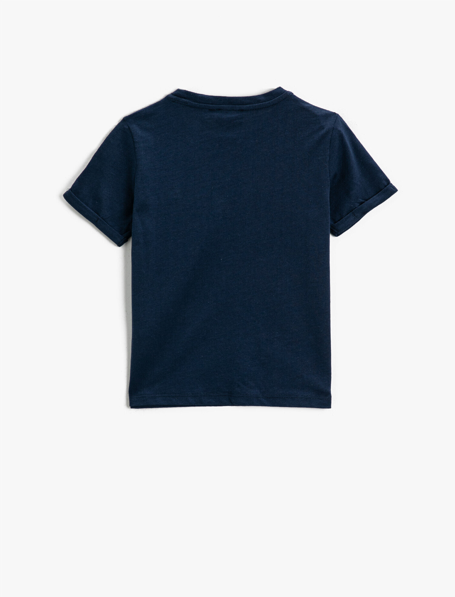  Erkek Çocuk Baskılı Tişört Kısa Kollu Bisiklet Yaka Pamuklu Cepli