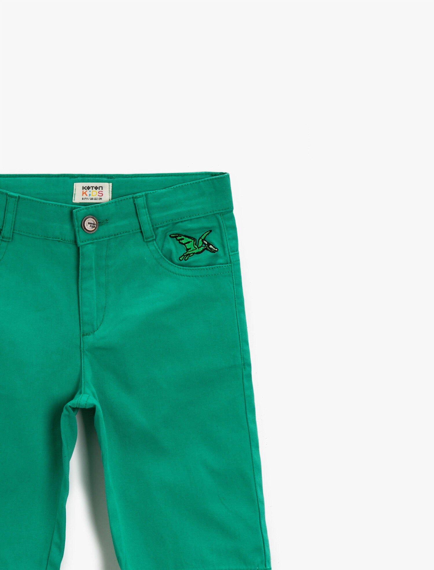  Erkek Çocuk Nakışlı Şort Pamuklu