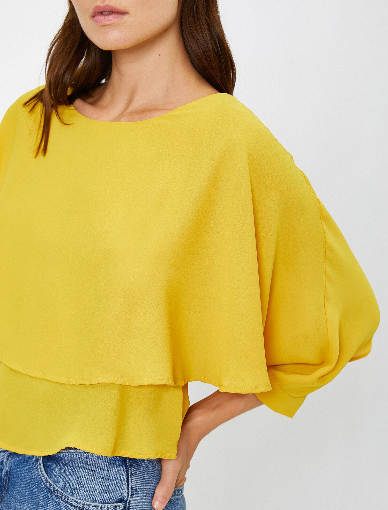 Volanlı Bluz