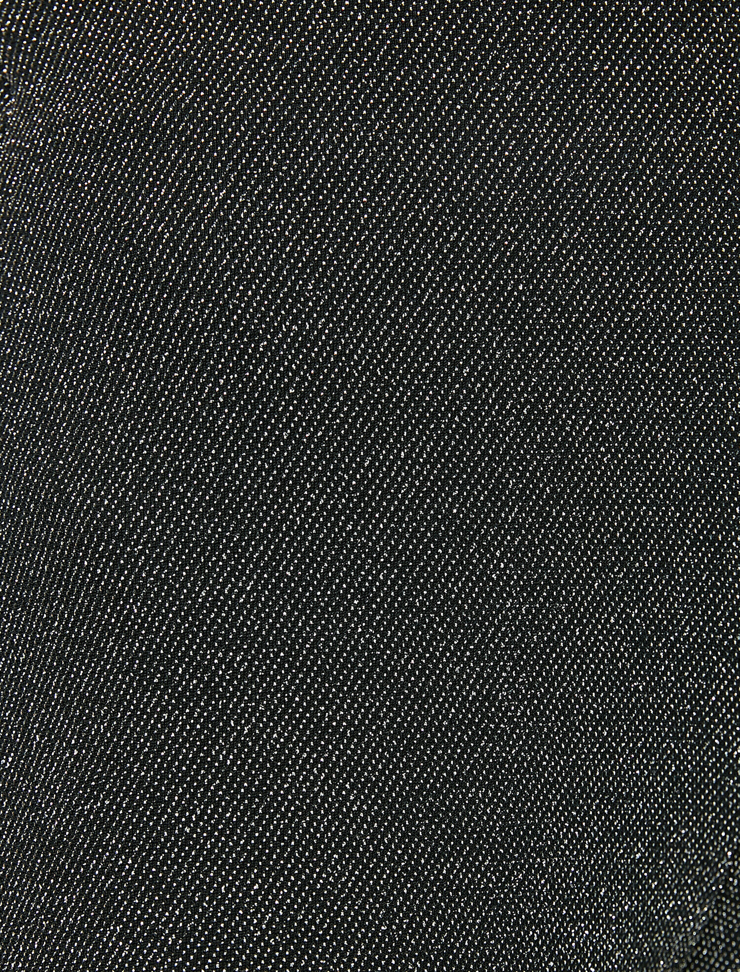   Simli Beli Lastikli Geniş Uzun Paça Pantolon