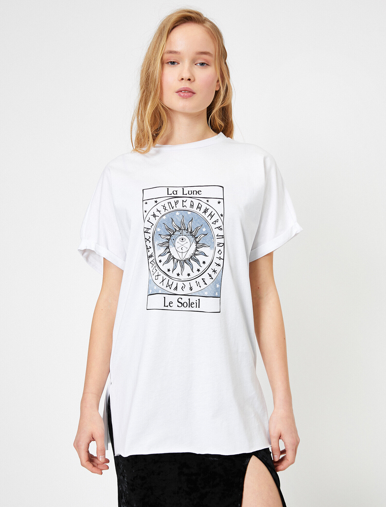   Yazılı Baskılı Tişört