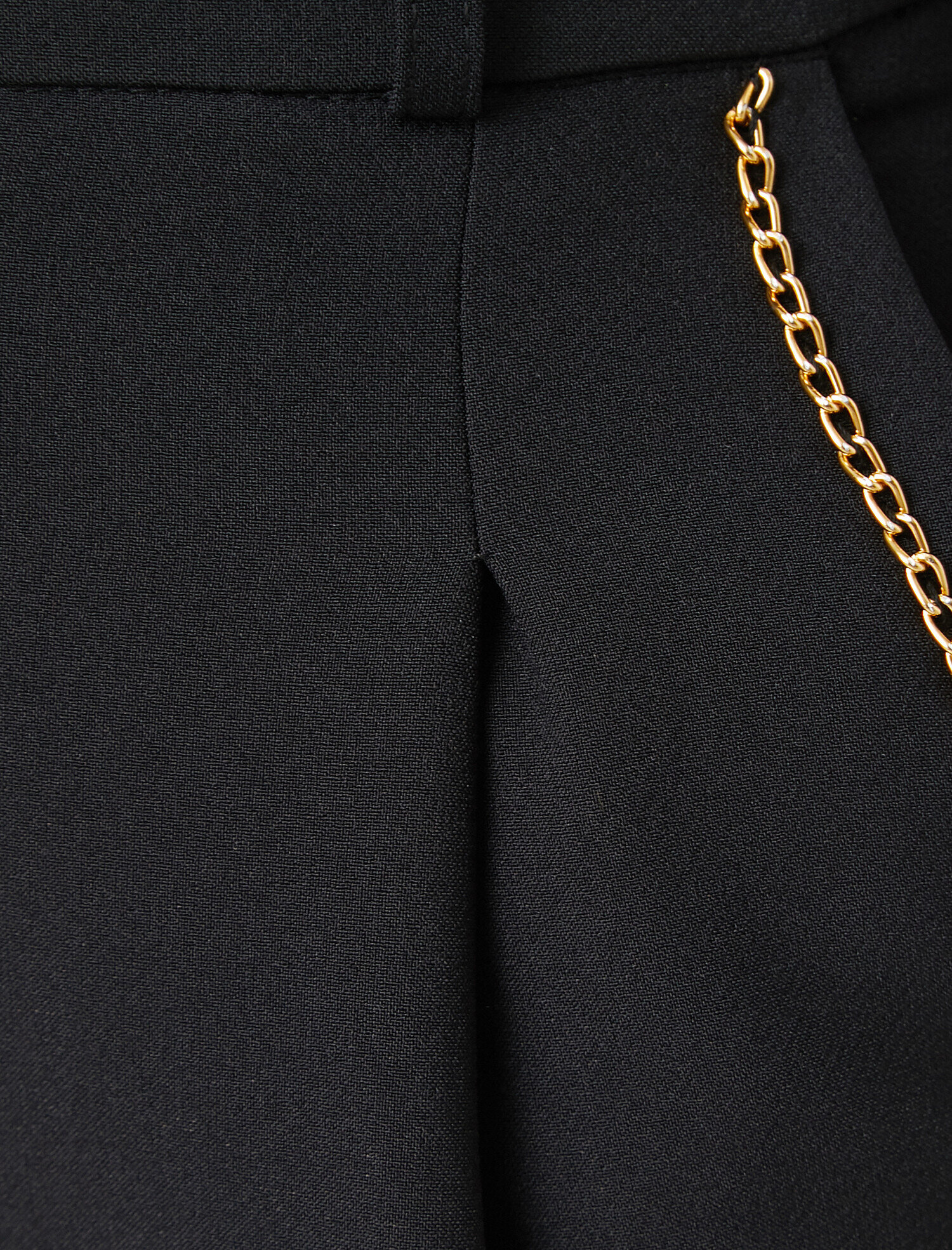   Cepli Zincir Detaylı Pantolon