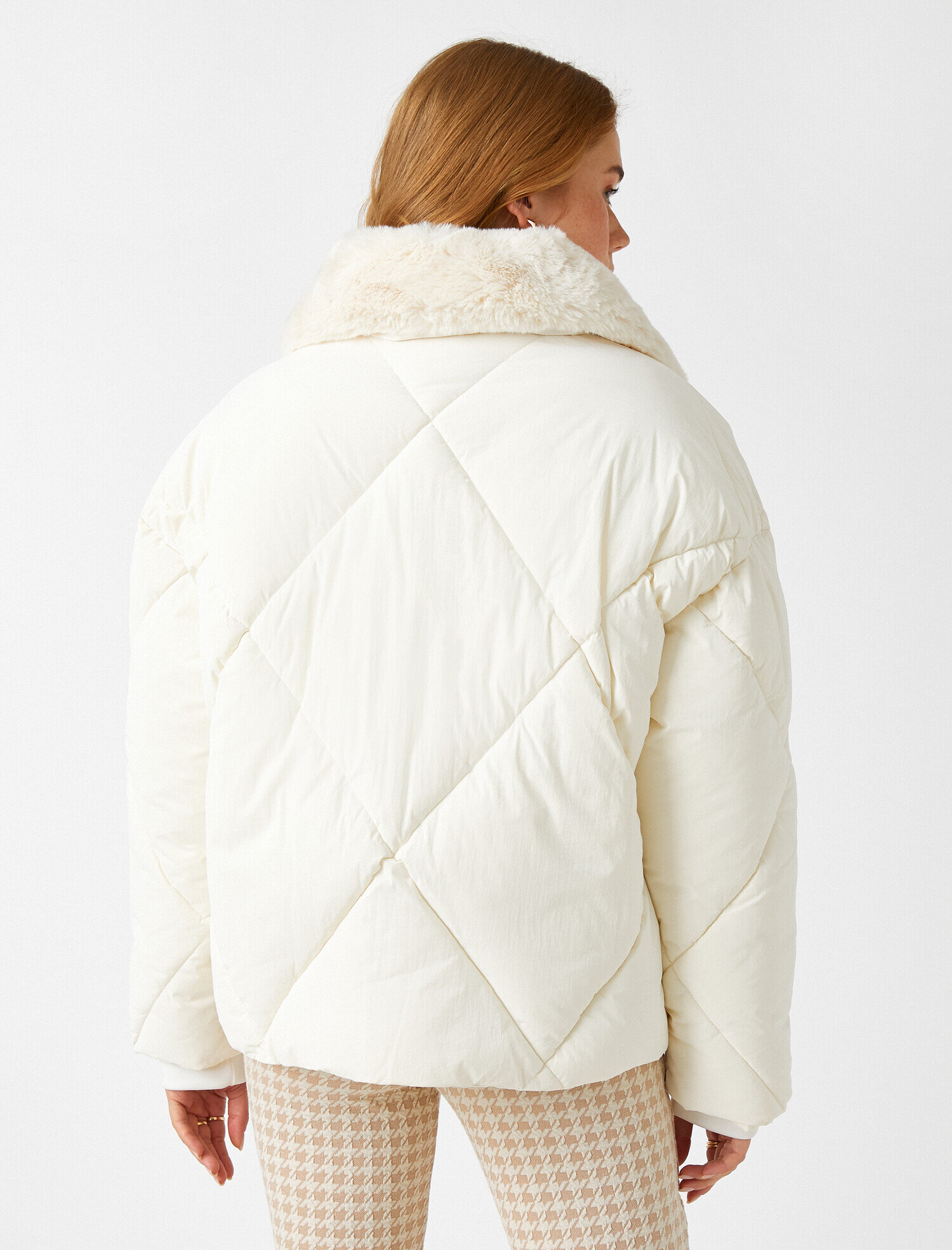   Fermuarlı Oversize Anorak Ceket