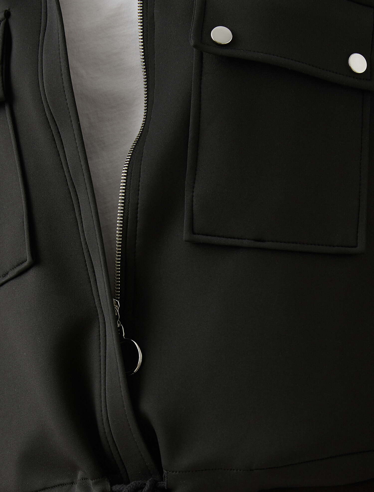   Cepli Fermuarlı Ceket