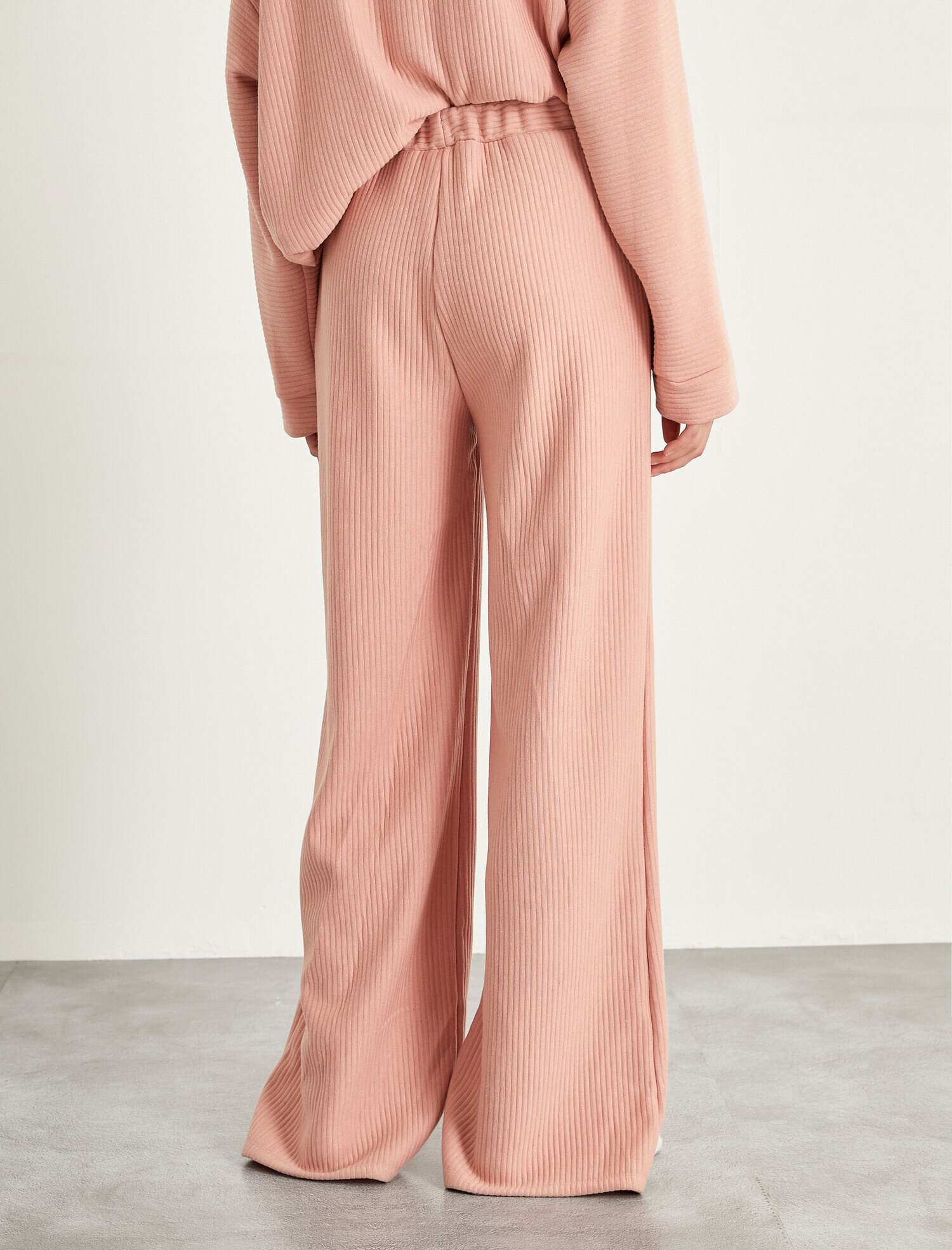   Geniş Paça Fitilli Pijama Altı
