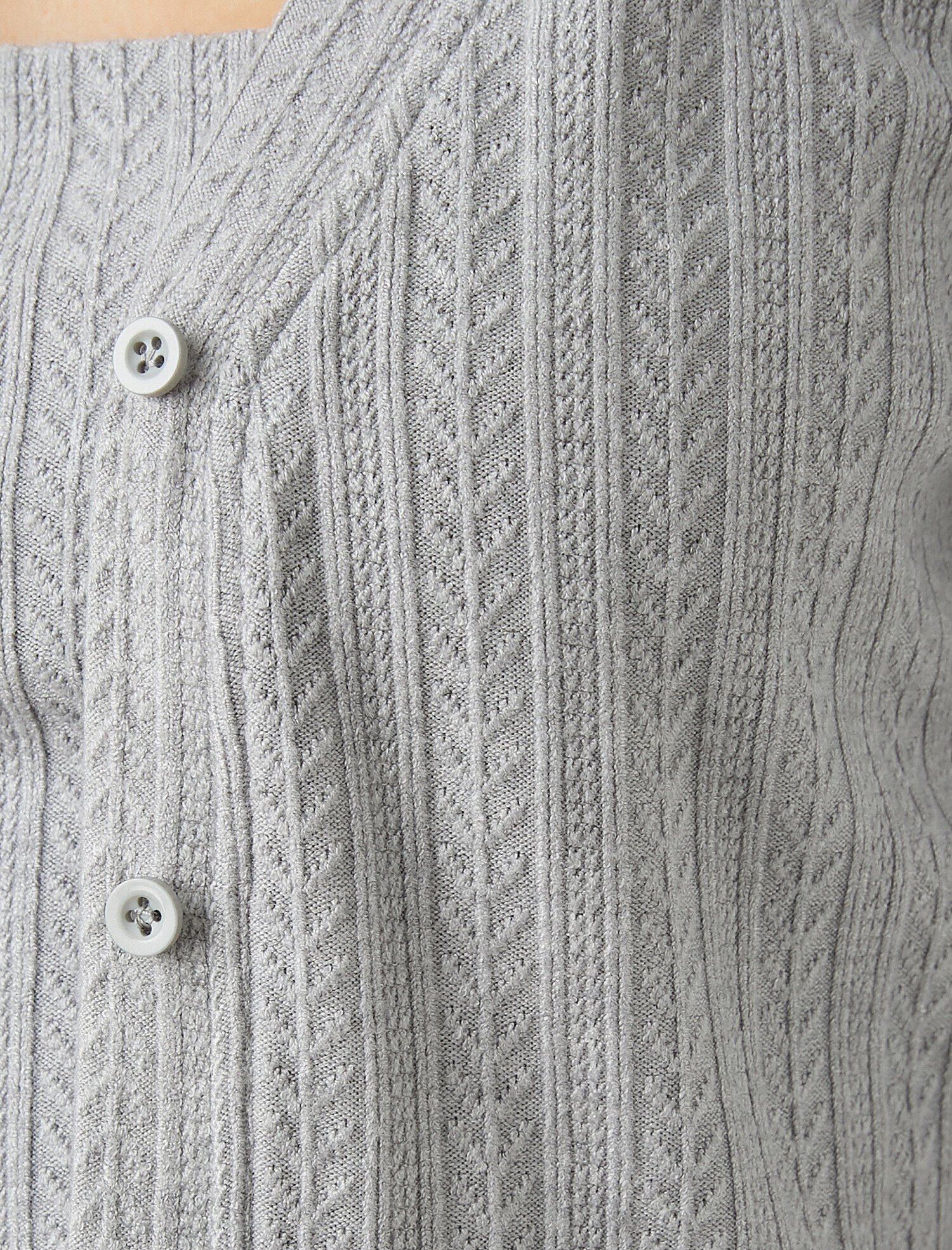   Crop Fitilli Hırka