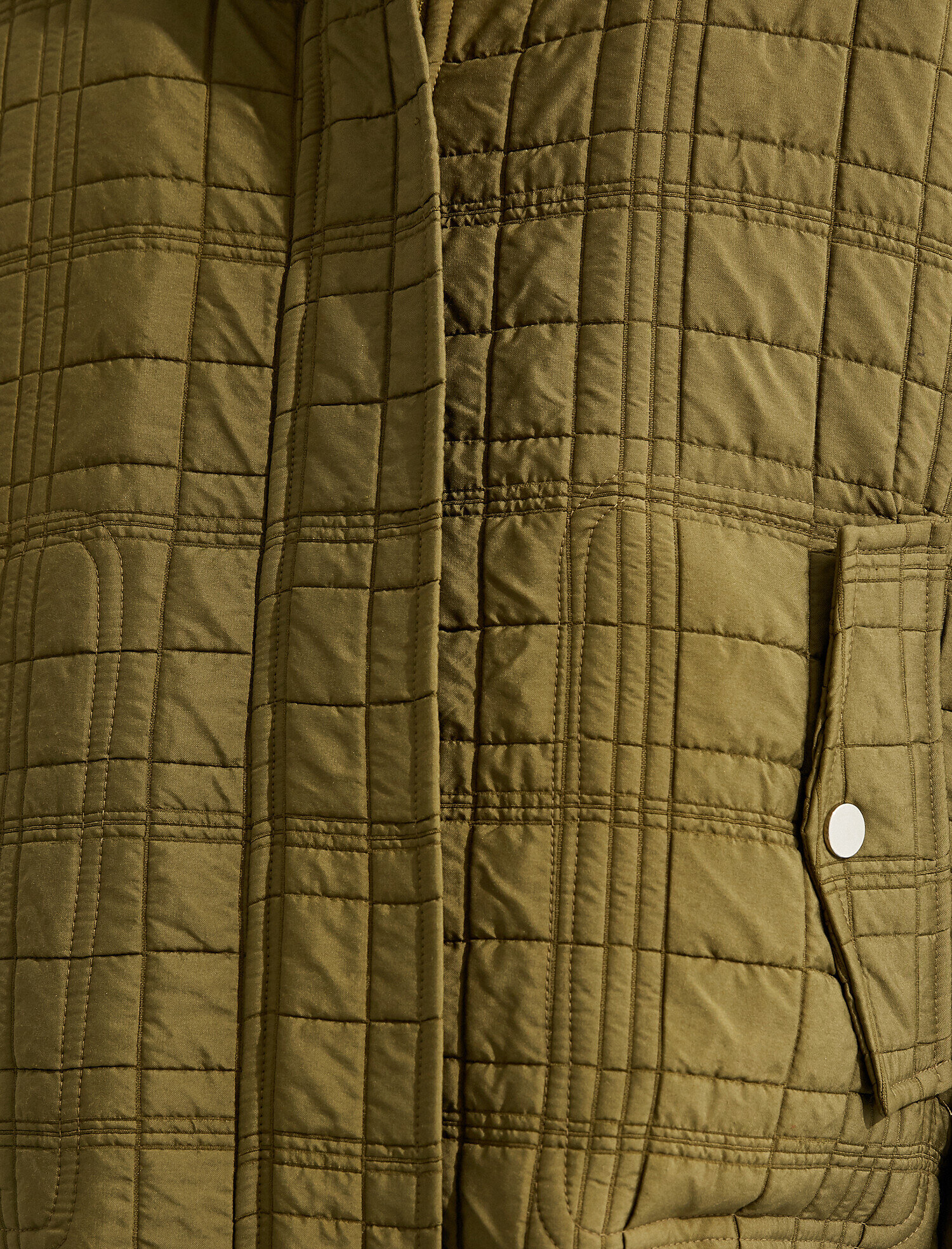   Kapüşonlu Kapitone Mont