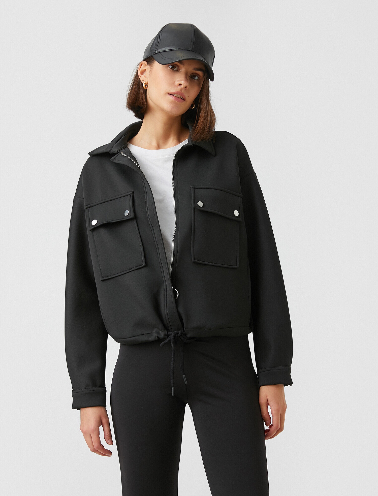   Cepli Fermuarlı Ceket