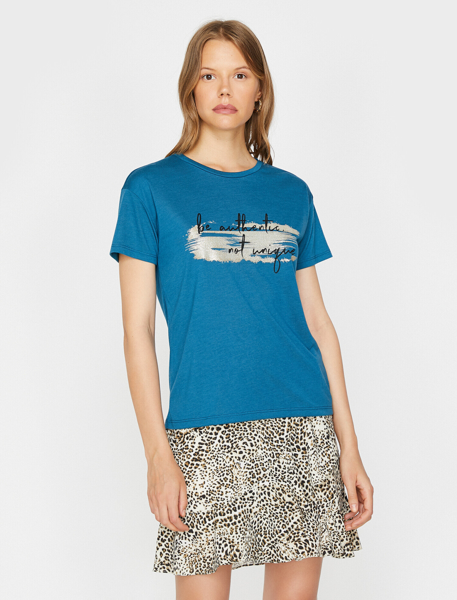   Yazılı Baskılı Tişört