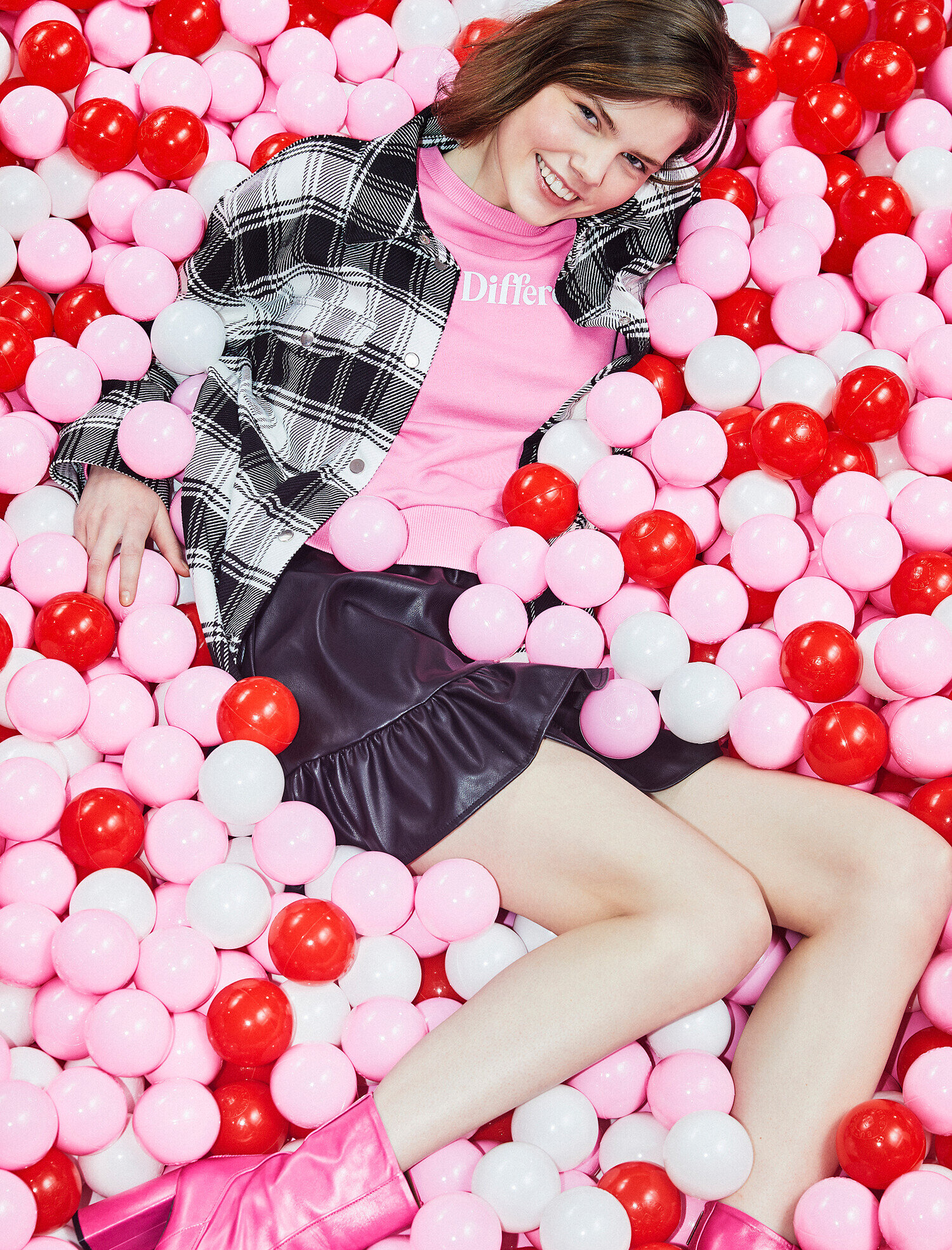   Pamuklu Slogan Baskılı Sweatshirt