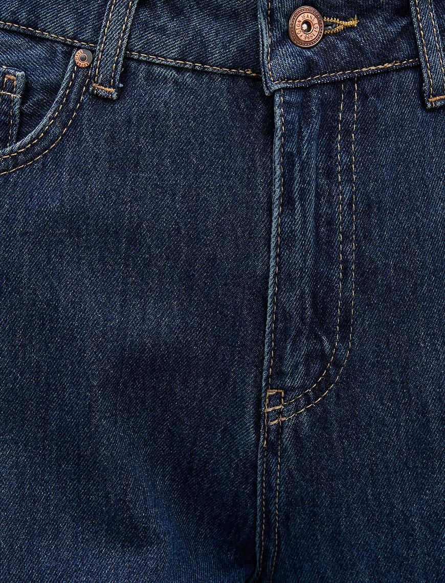   Geniş Paça Jean Pantolon Wide Leg Flare - Bianca Jean