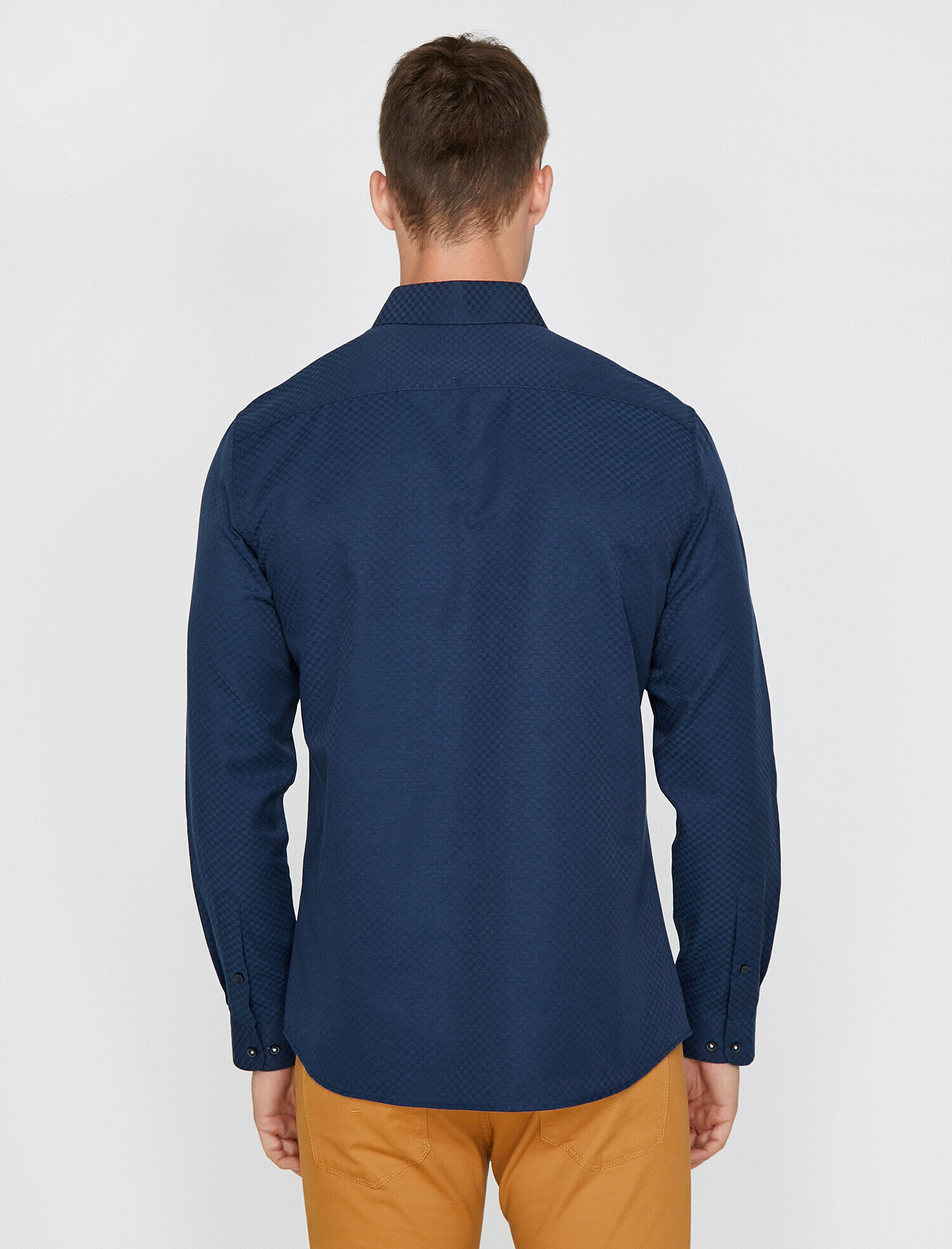   Desenli Gömlek Non Iron