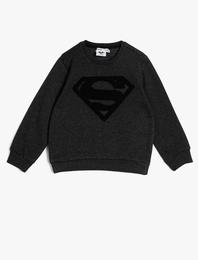 Superman Lisanslı Sweatshirt