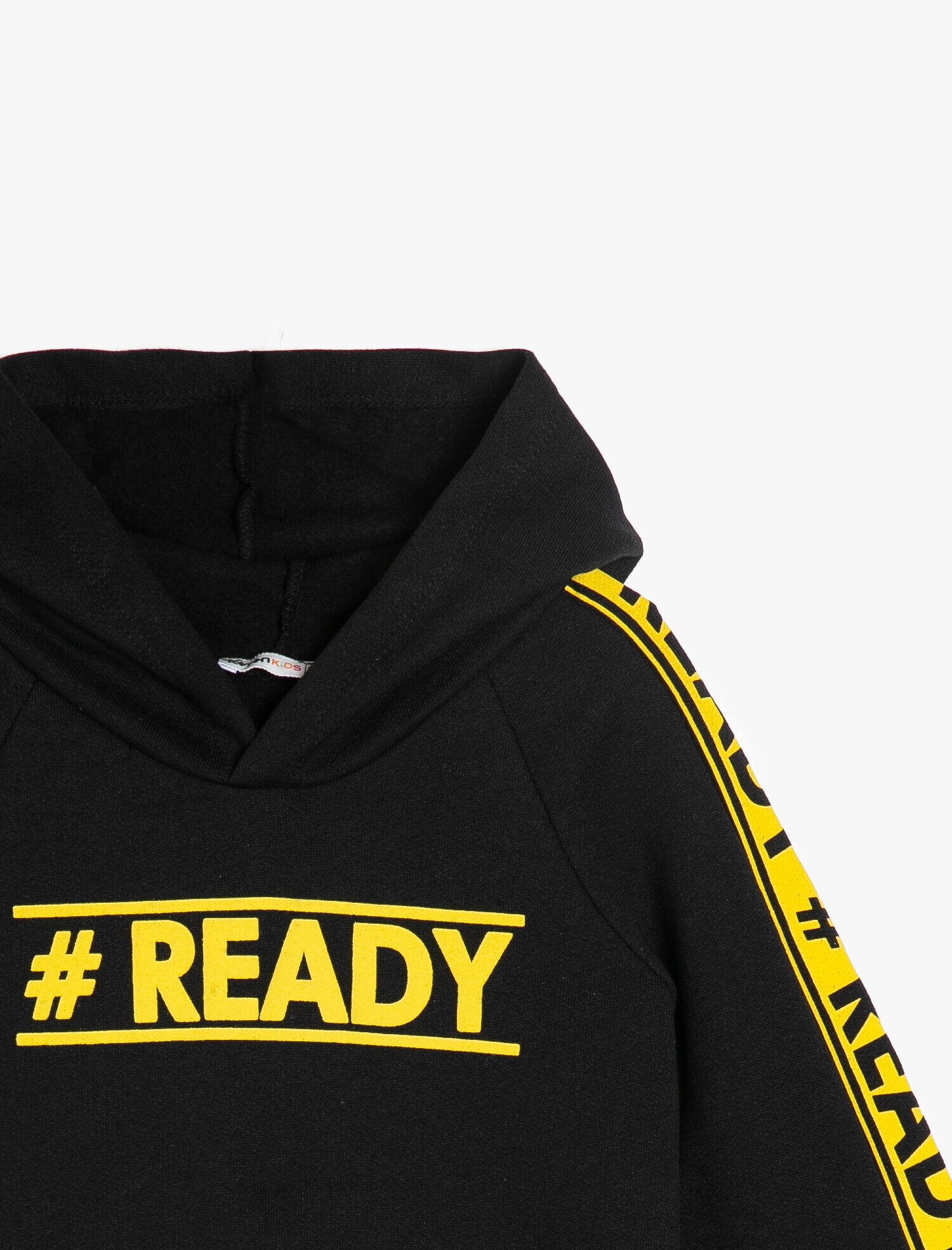  Erkek Çocuk Kapşonlu Sweatshirt Baskılı Cep Detaylı