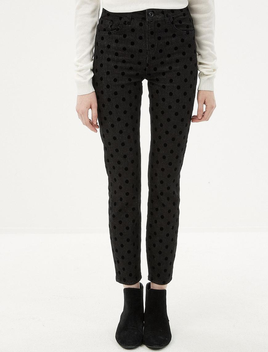   Skinny Fit Jean - Normal Bel Dar Kesim Dar Paça Pantolon
