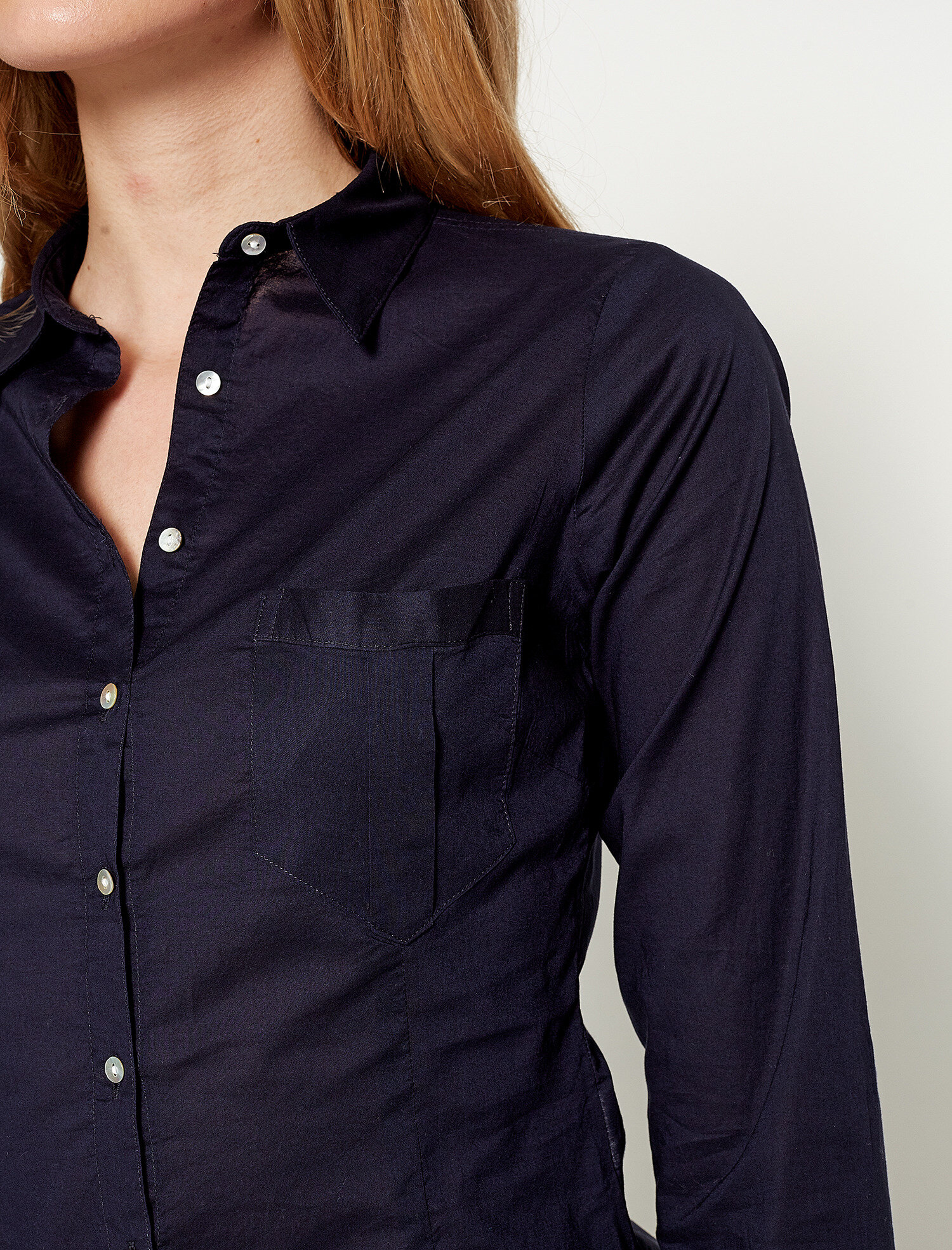   Cep Detaylı Gömlek