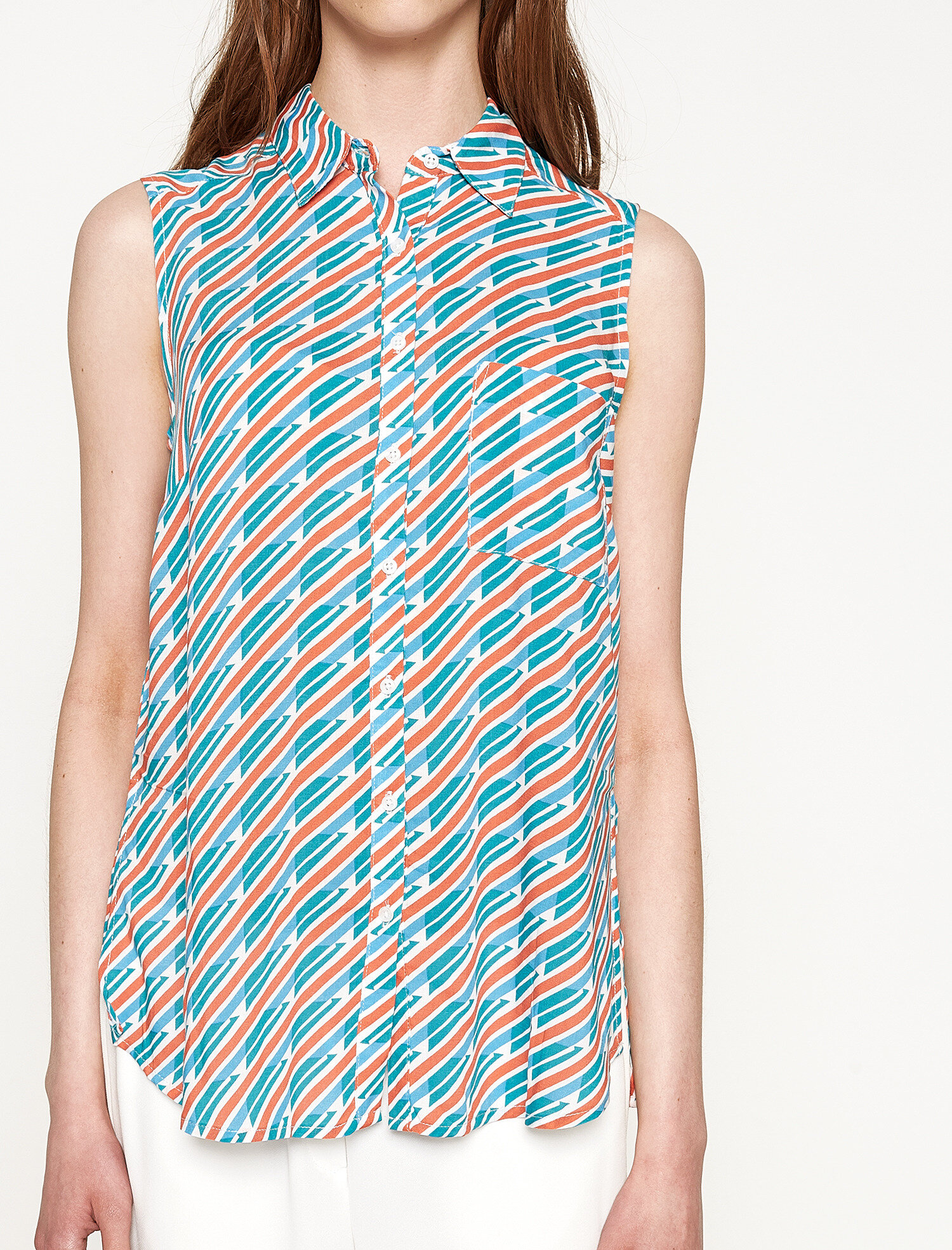   Cep Detaylı Gömlek