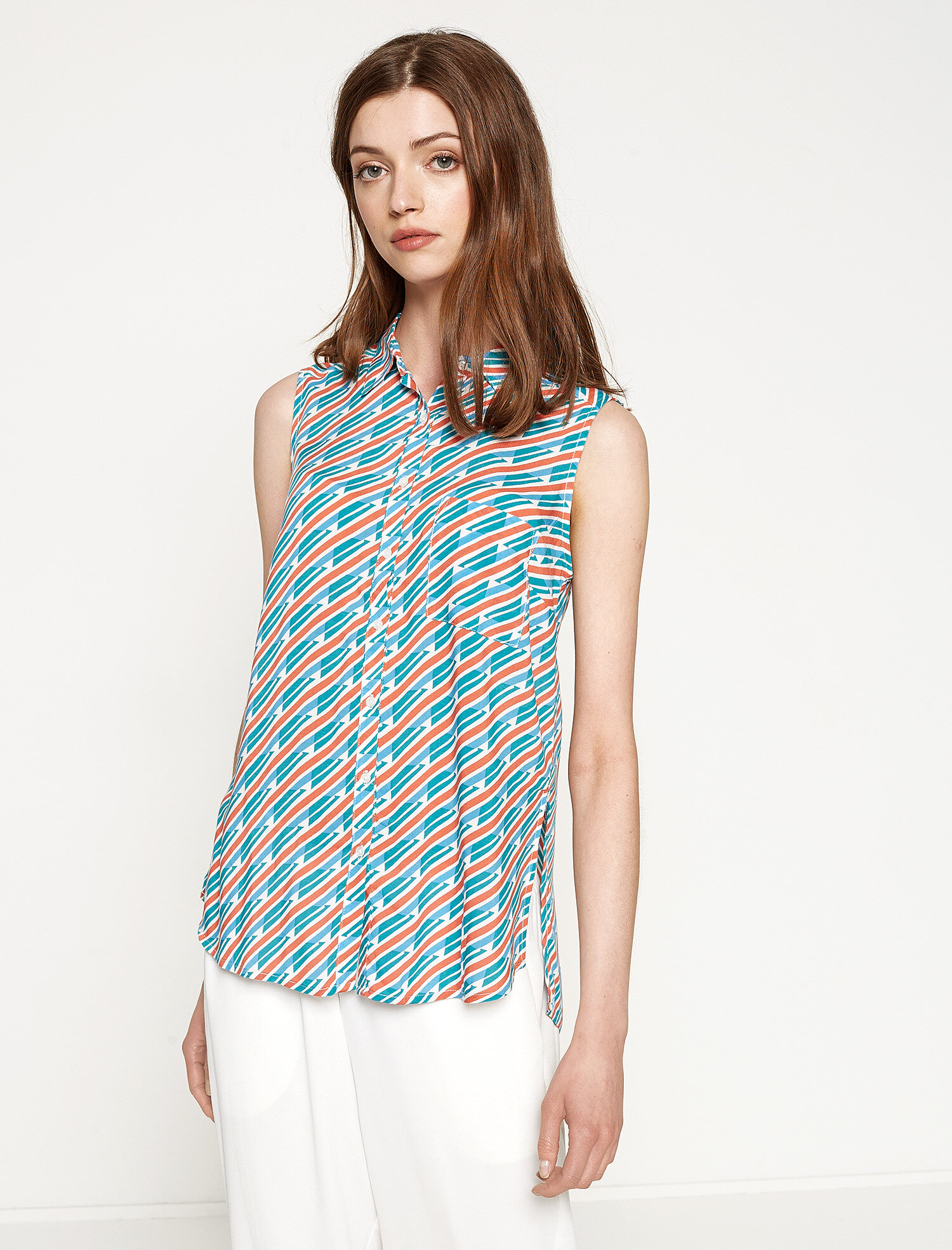   Cep Detaylı Gömlek