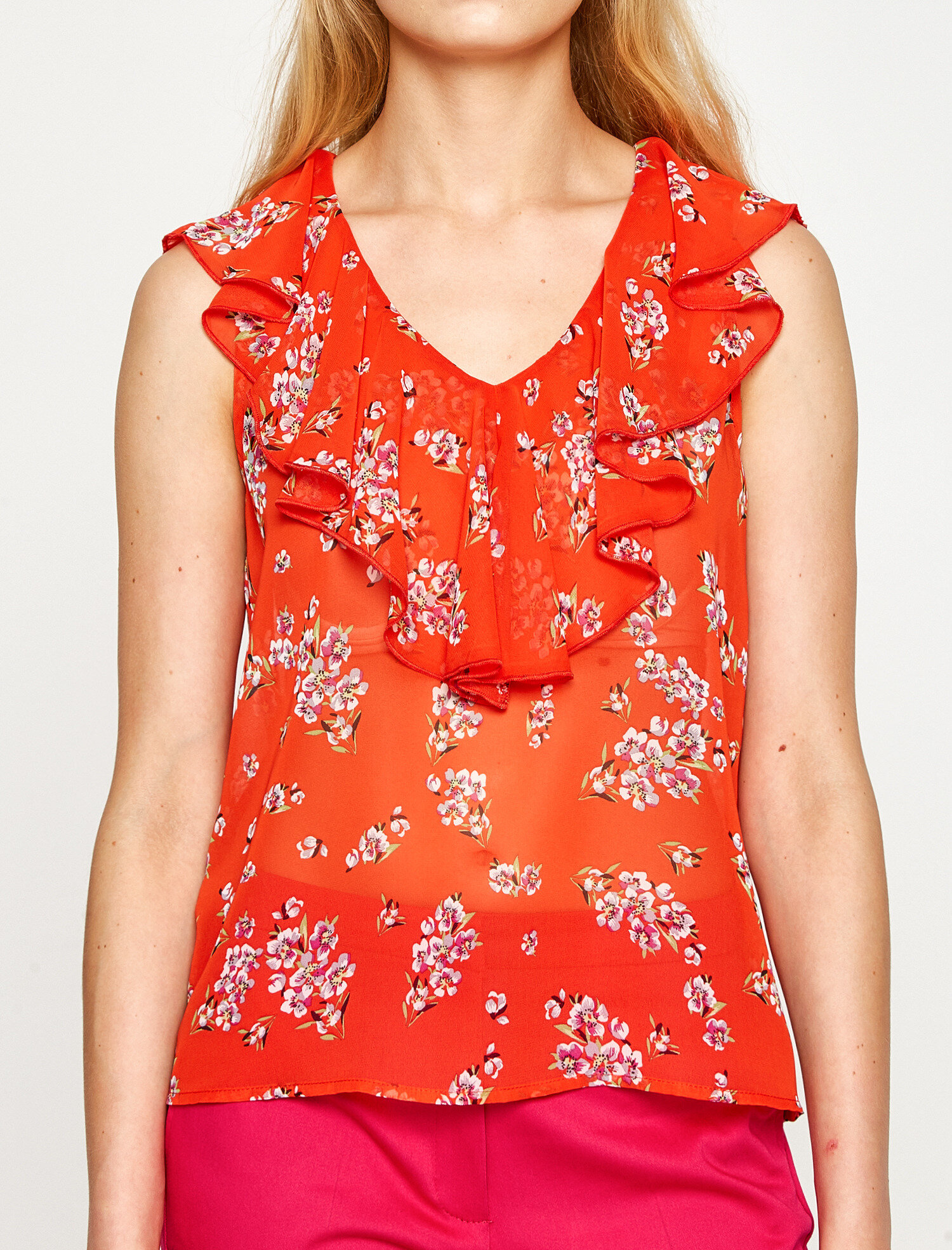   Fırfır Detaylı Bluz