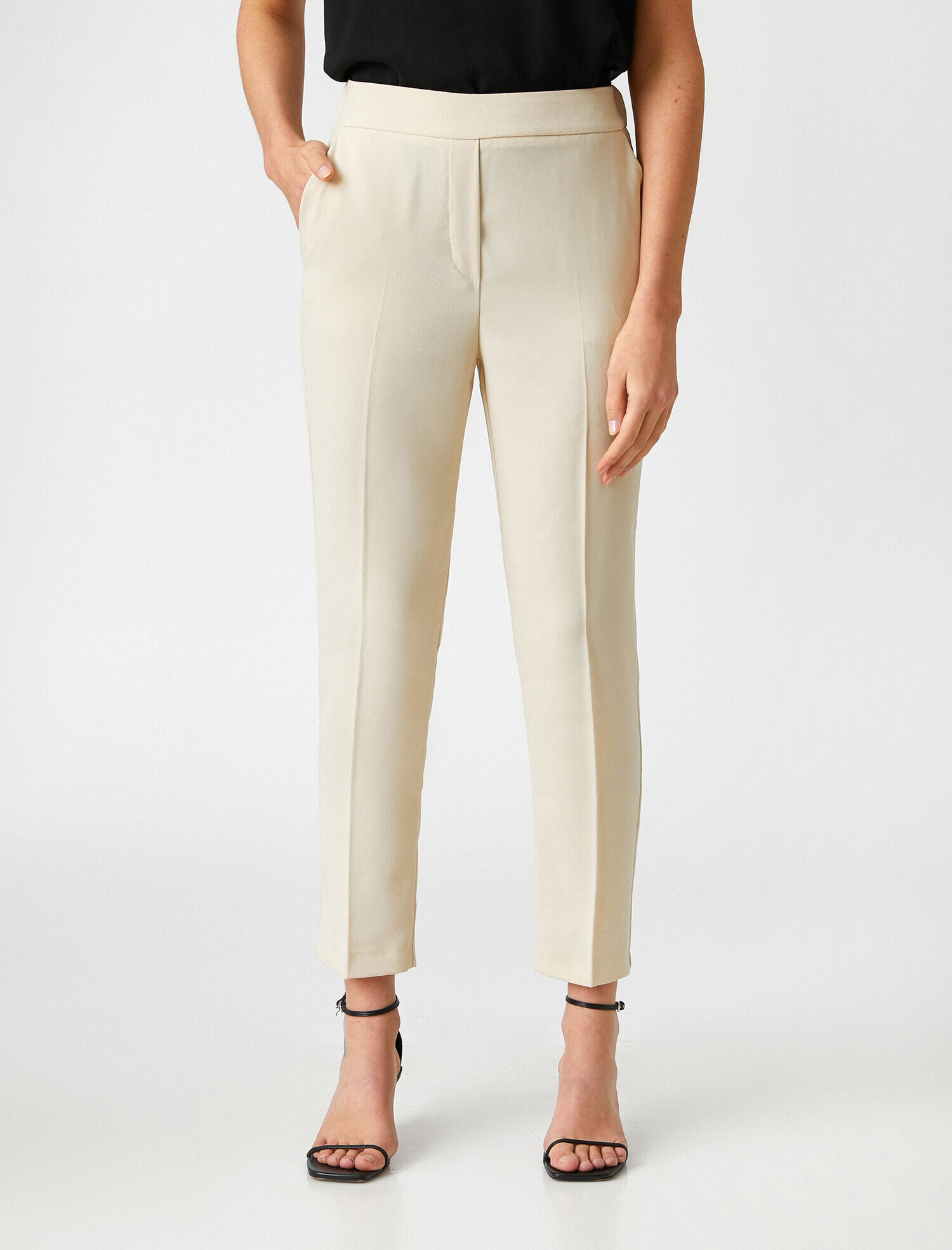   Yüksek Bel Havuç Pantolon