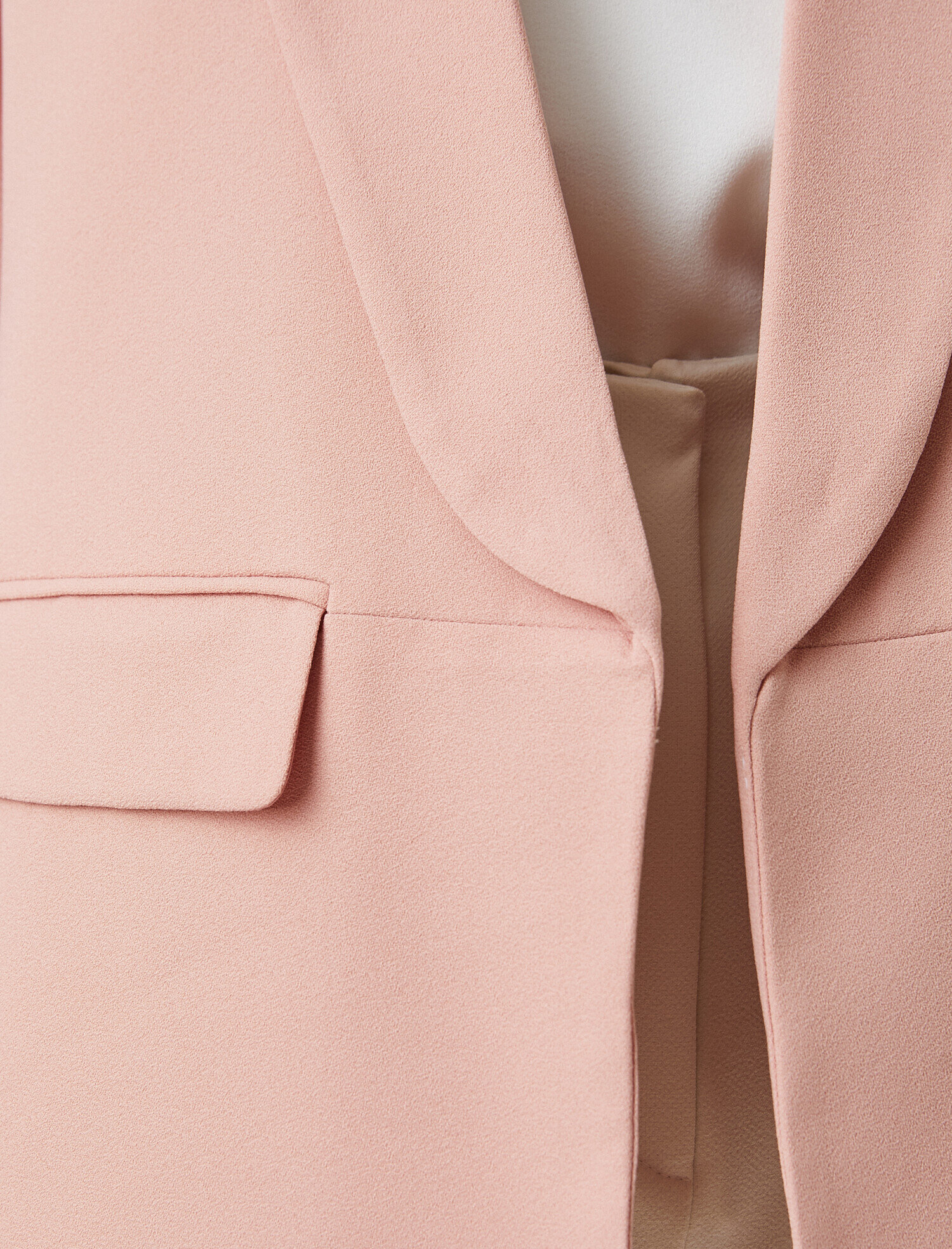   Kolları Büzgülü Blazer Ceket