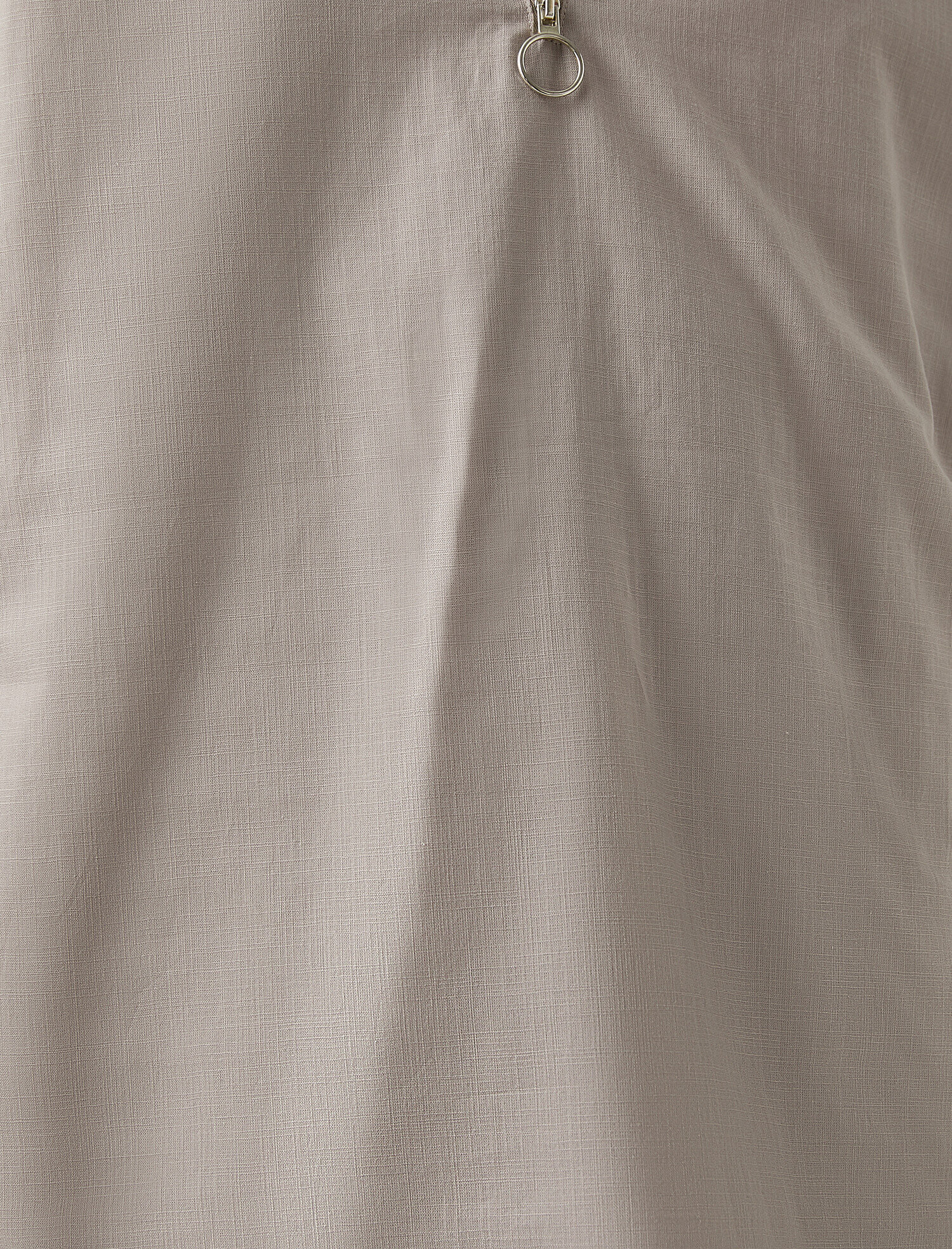   Yarım Fermuar Kapüşonlu Dokuma Sweatshirt