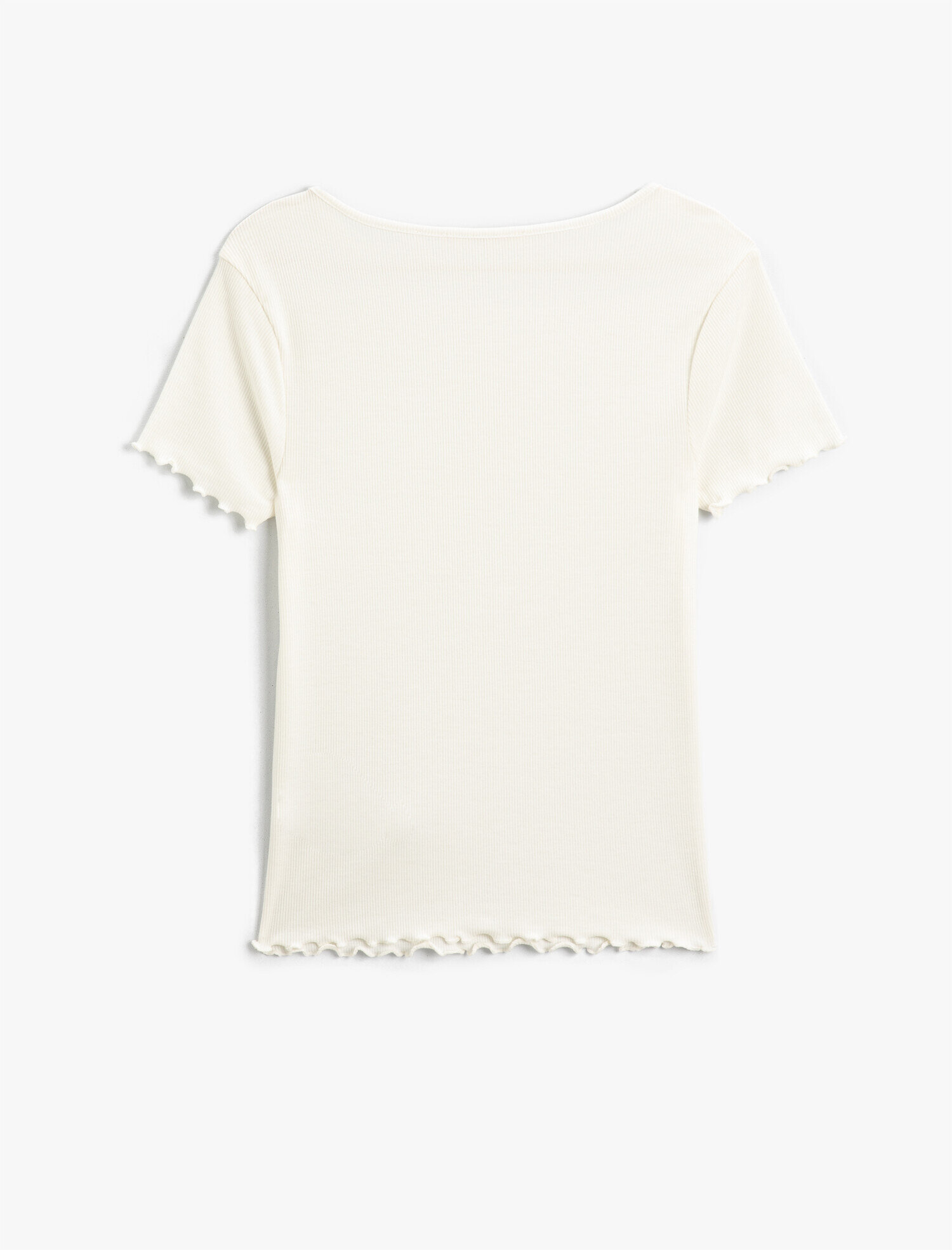   Bisiklet Yaka Kısa Kollu Basic Tişört