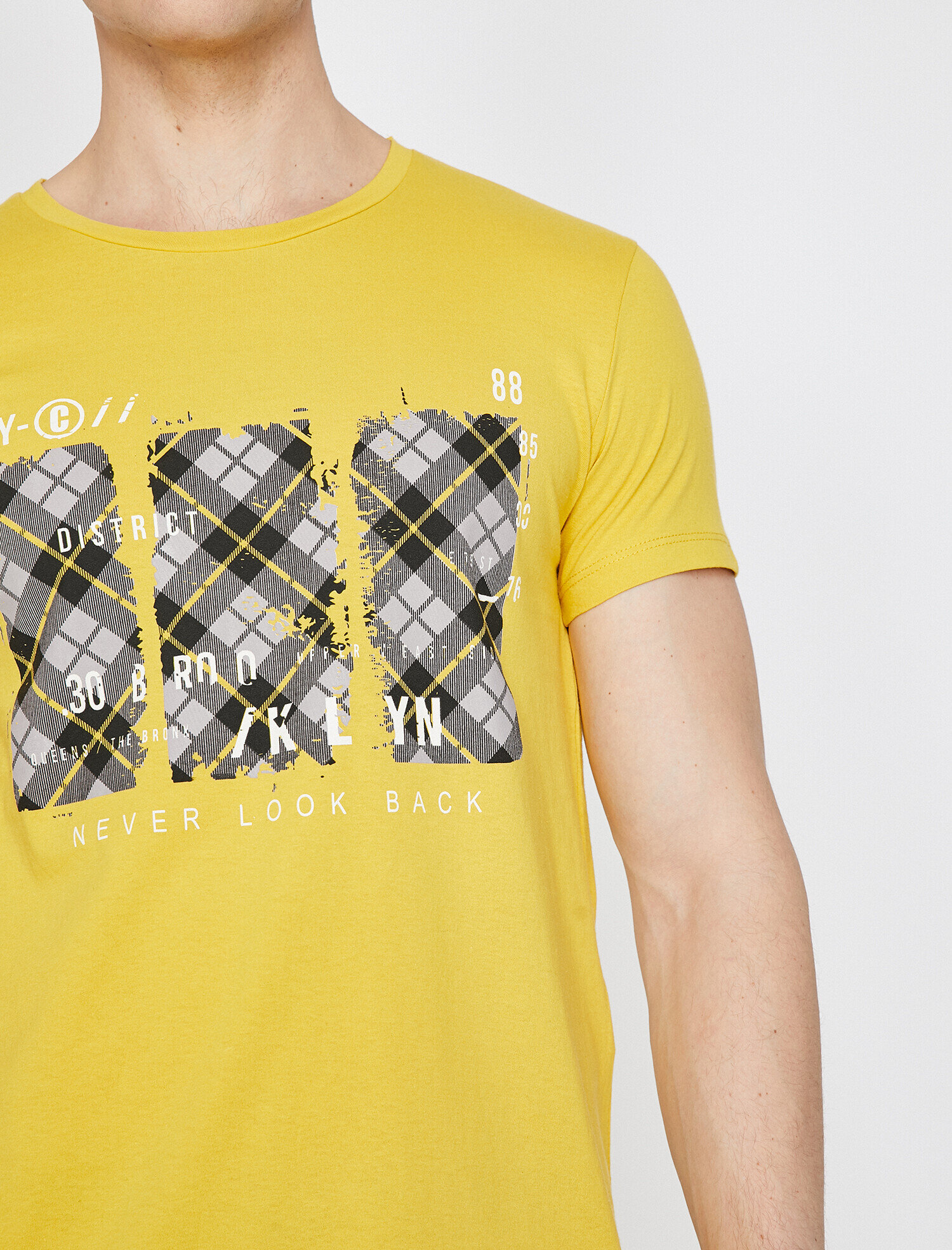   Baskılı Tişört Kısa Kollu