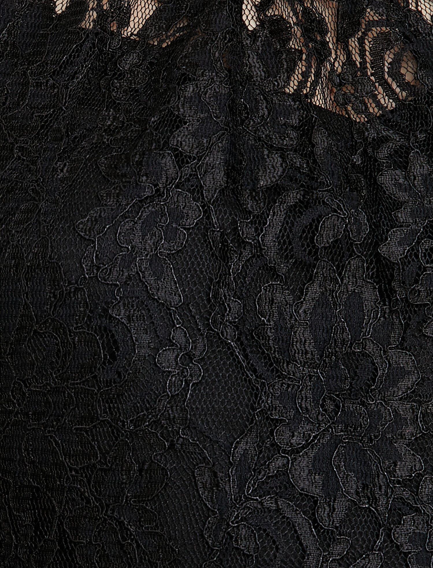   Dantel Detaylı Abiye Elbise