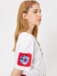 Mickey Lisanslı Baskılı Tişört