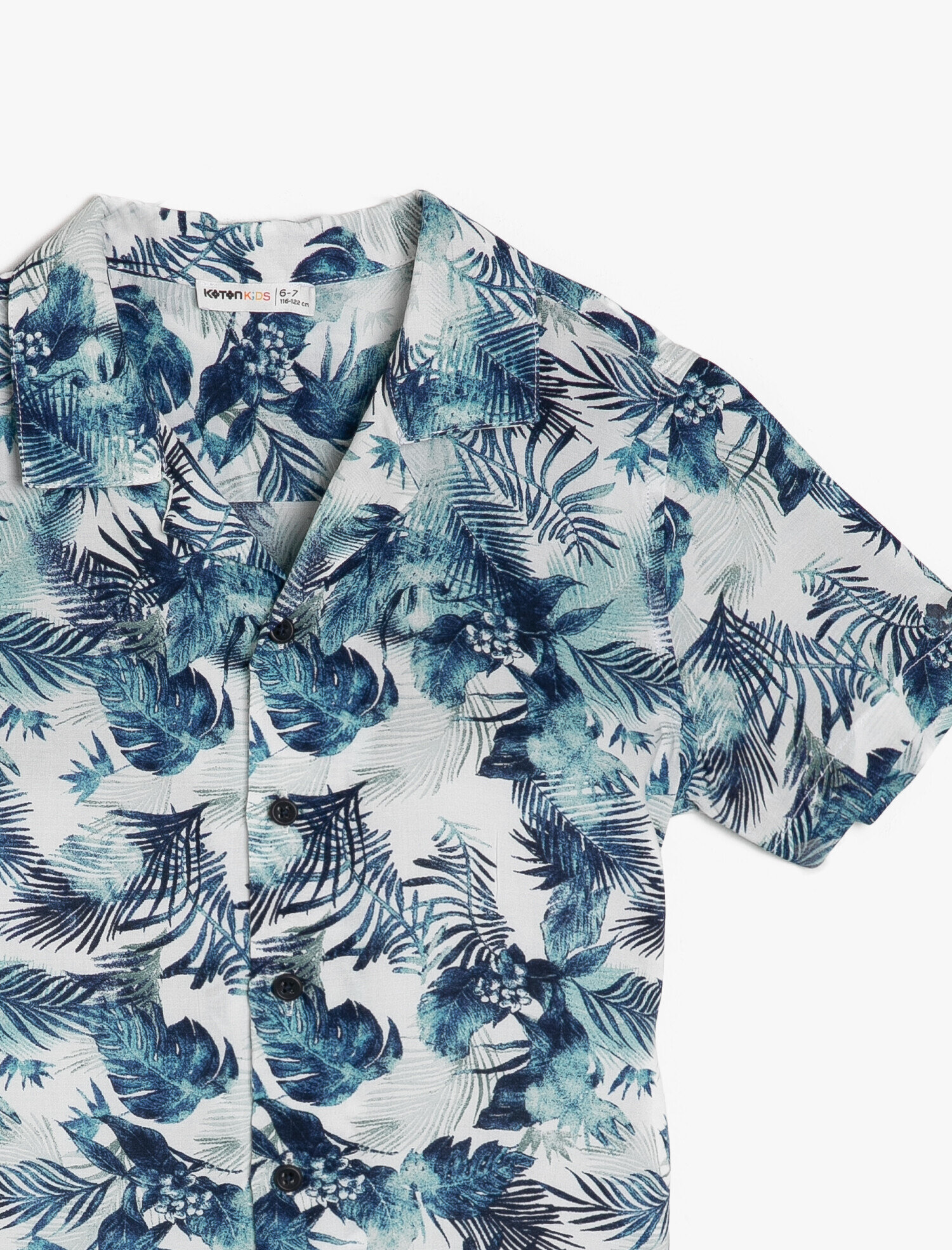  Erkek Çocuk Kısa Kollu Gömlek Klasik Yaka