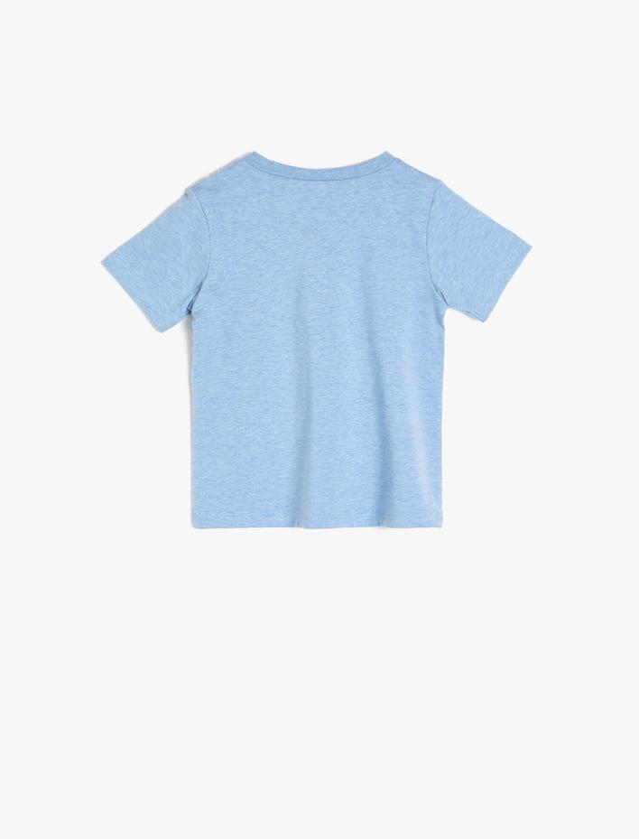 Erkek Bebek Baskılı Tişört Kısa Kollu