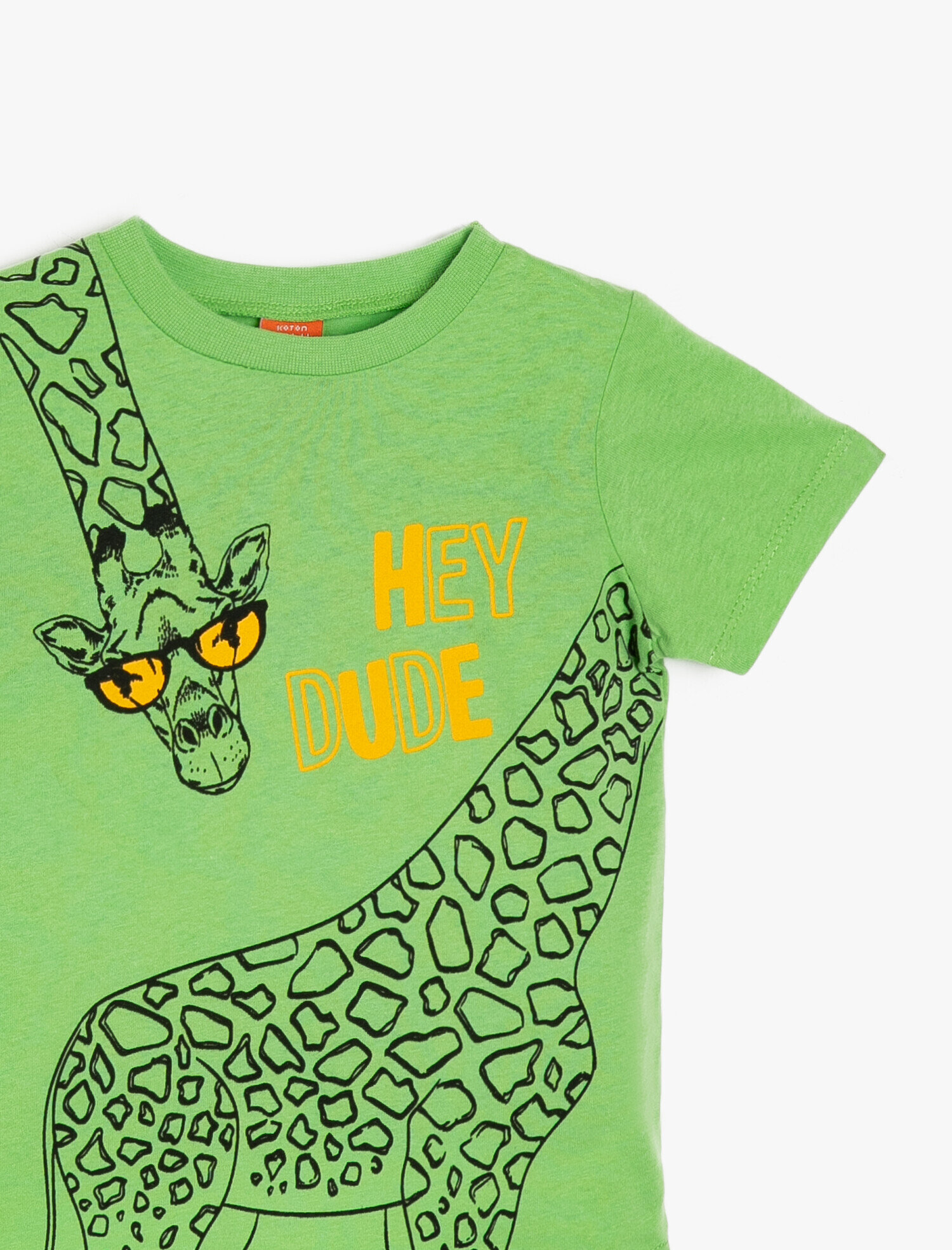  Erkek Bebek Yazılı Baskılı Tişört