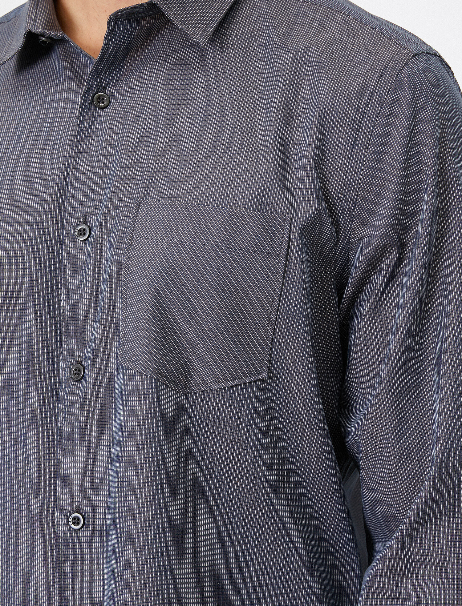   Cep Detaylı Gömlek