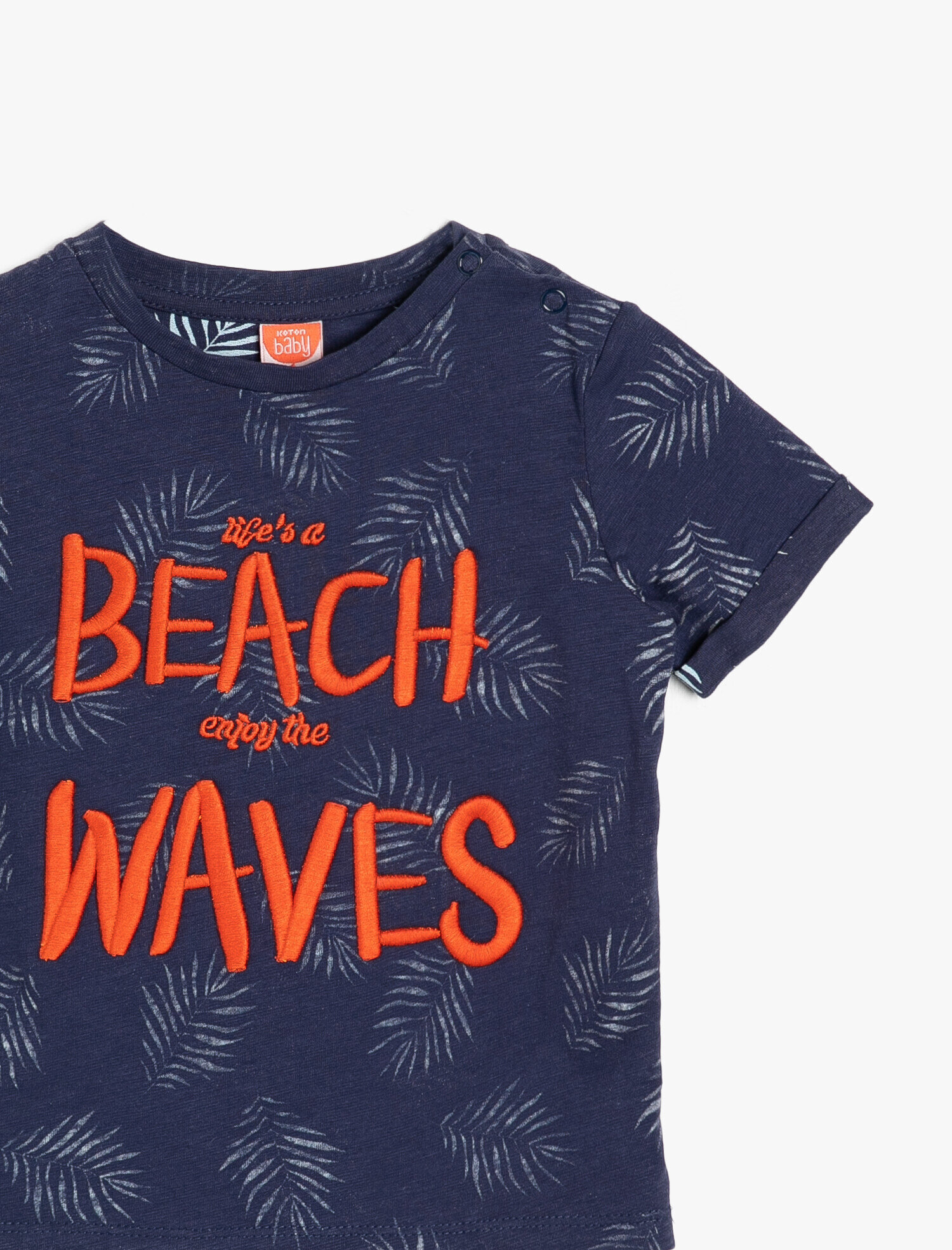 Erkek Bebek Yazılı Baskılı Tişört