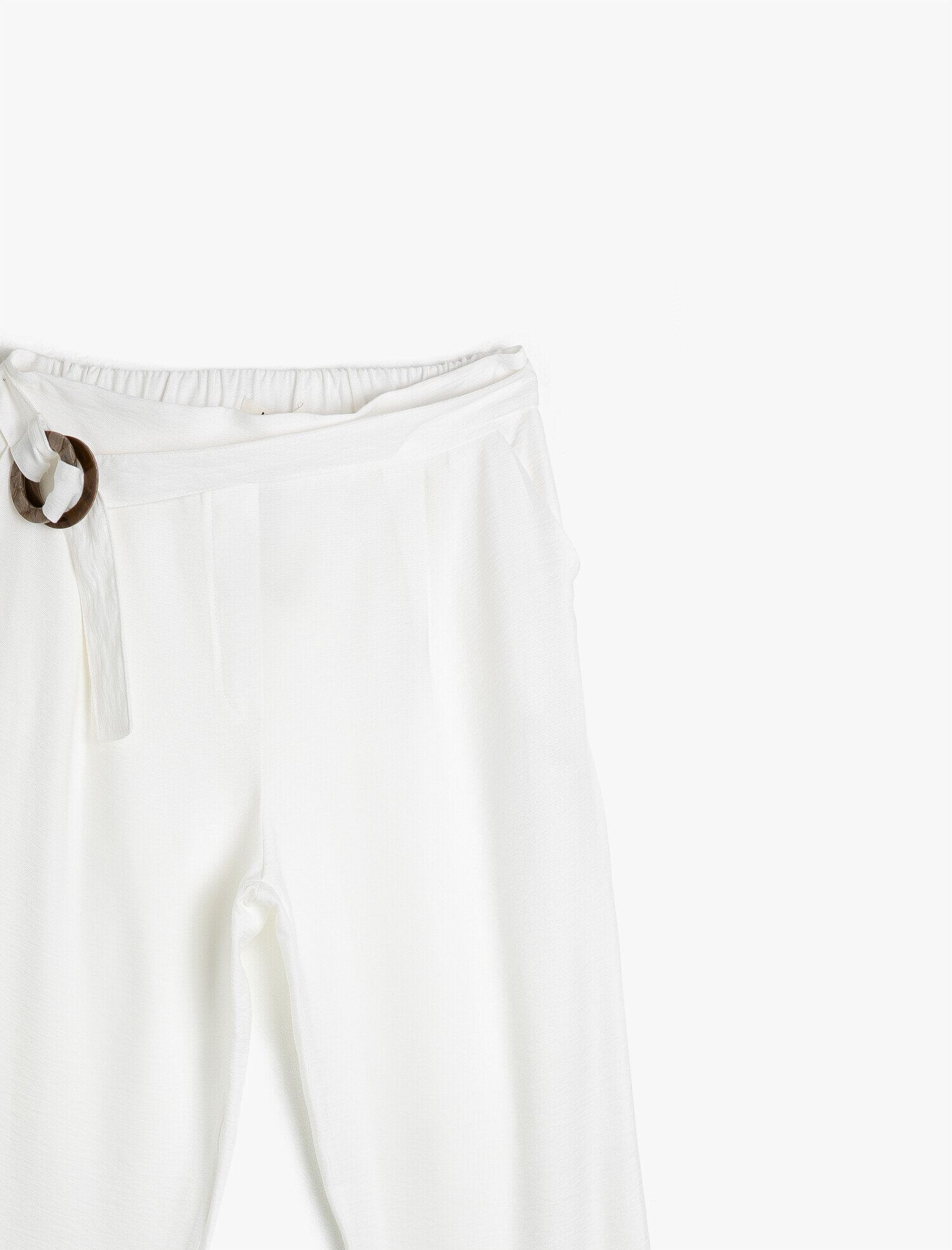   Kemerli Yüksek Bel Pantolon