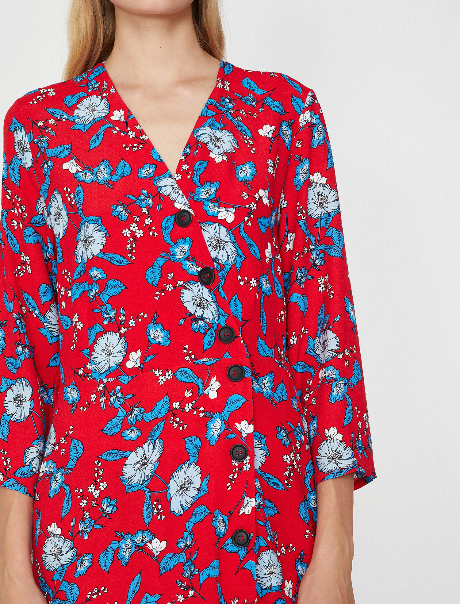   Çiçek Desenli Elbise