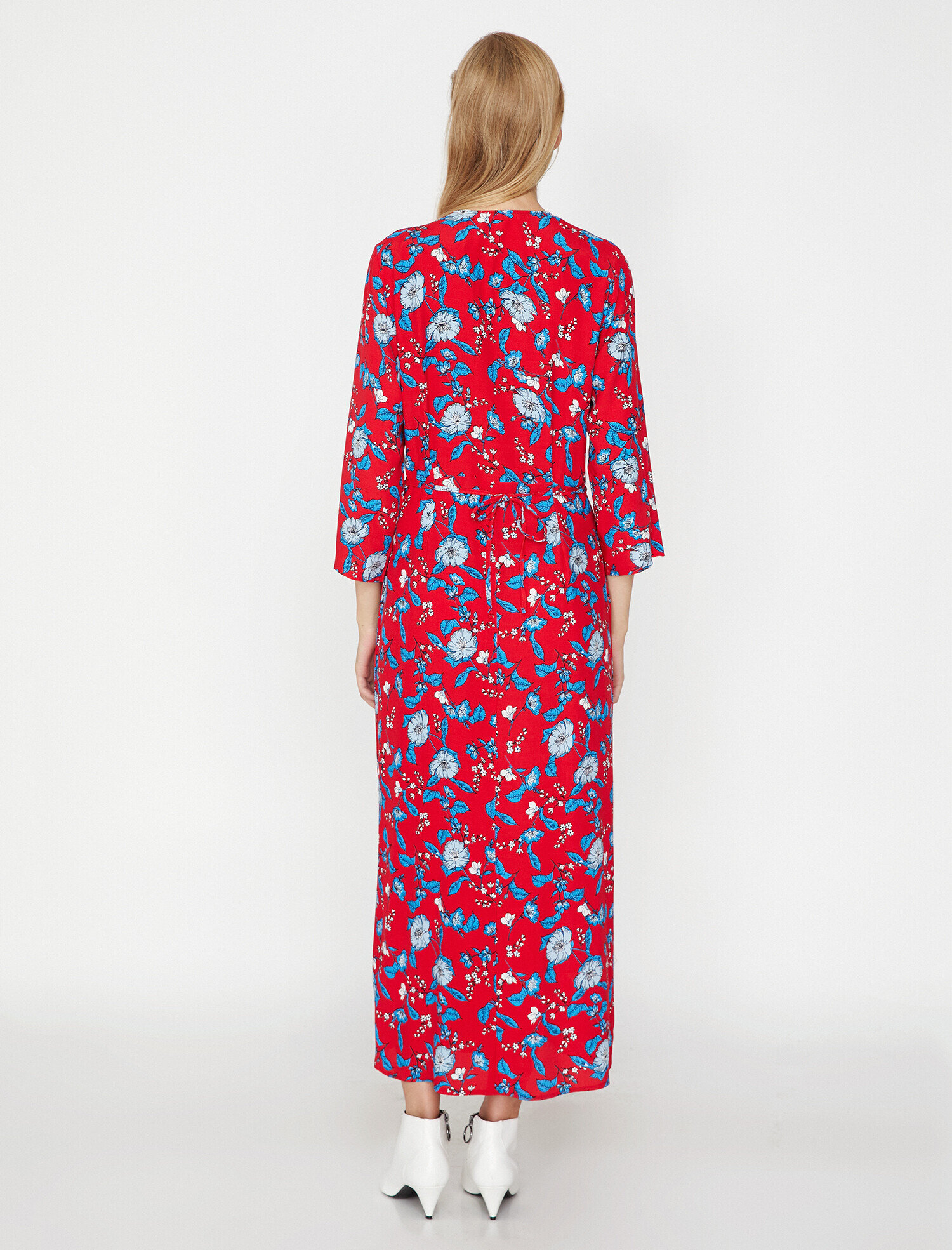   Çiçek Desenli Elbise