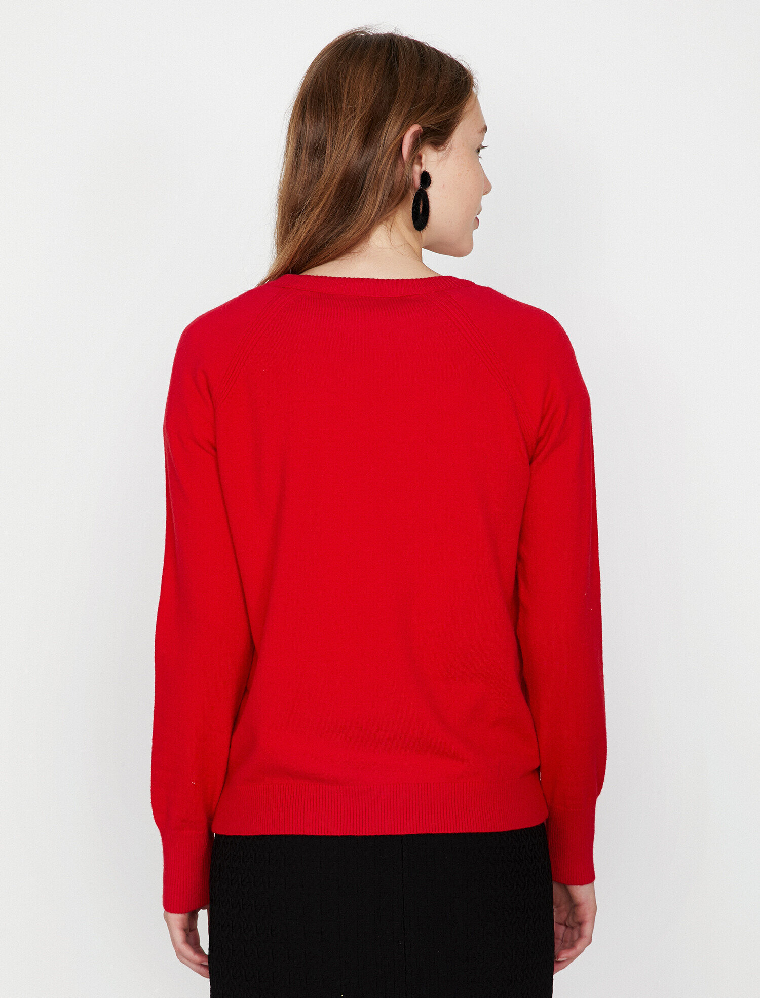   Bisiklet Yaka Triko Kazak