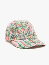 Çiçekli Cap Şapka