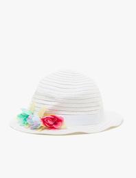 Çiçekli Şapka