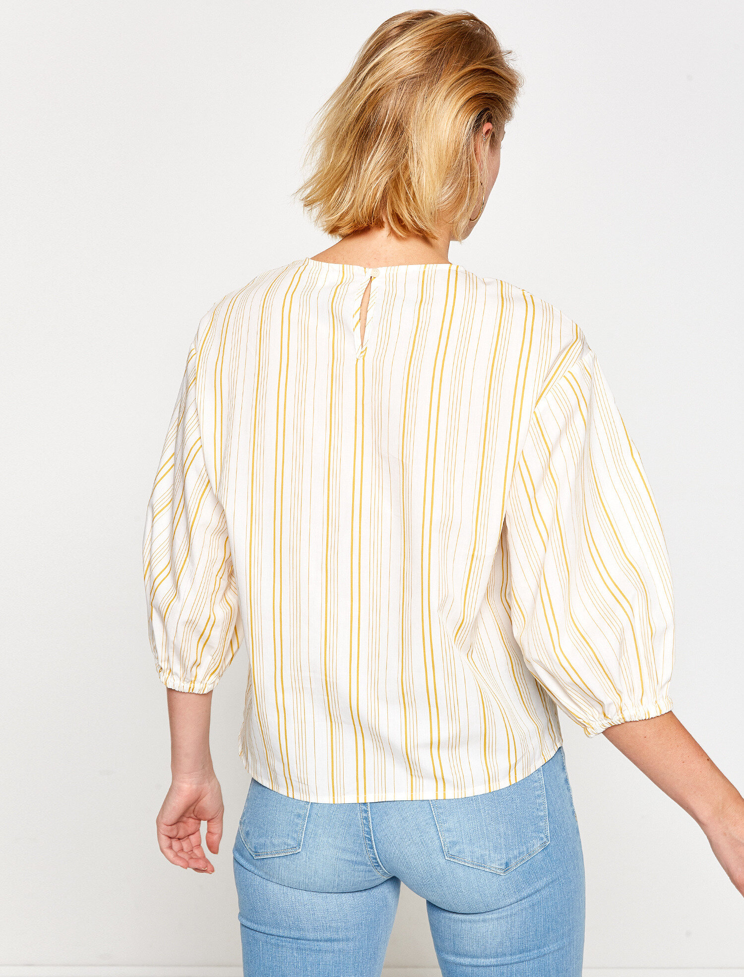   Çizgili Bluz